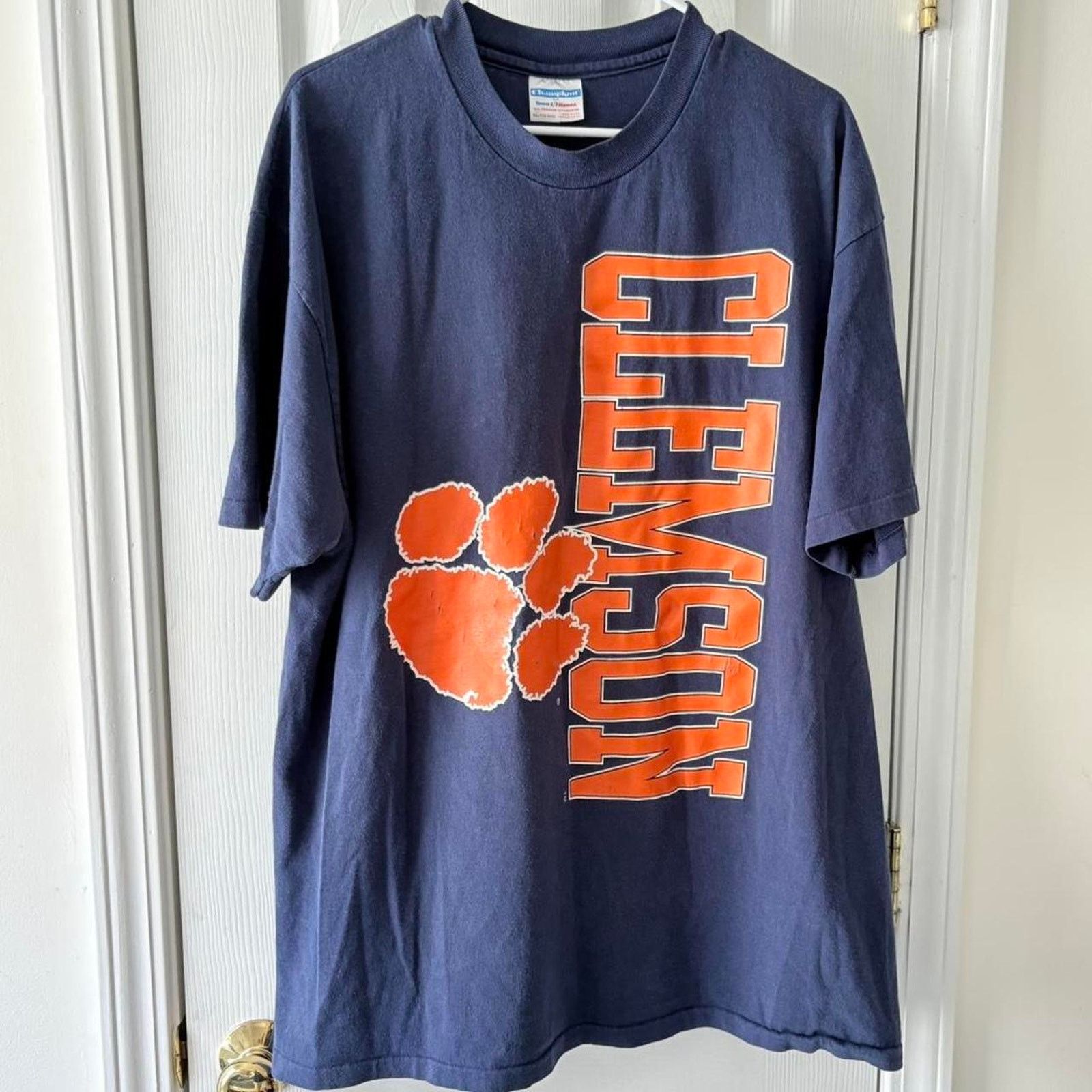 Nike Vintage 90s navy Size US XL / EU 56 / 4 - 4 Thumbnail