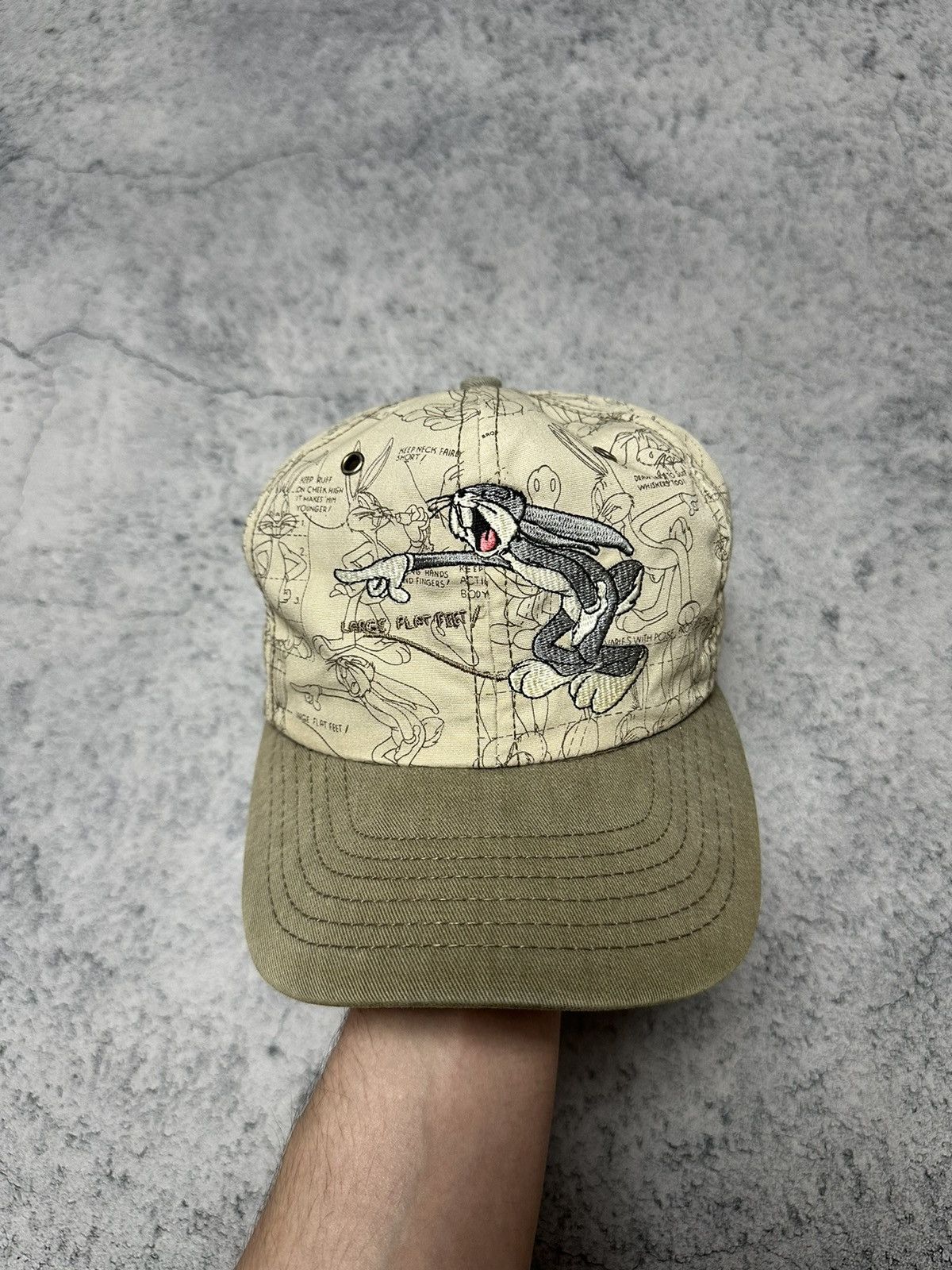 Acme Clothing × Vintage × Warner Bros Vintage 1991 Warner Bros Acme Clothing Cap Size ONE SIZE - 3 Thumbnail