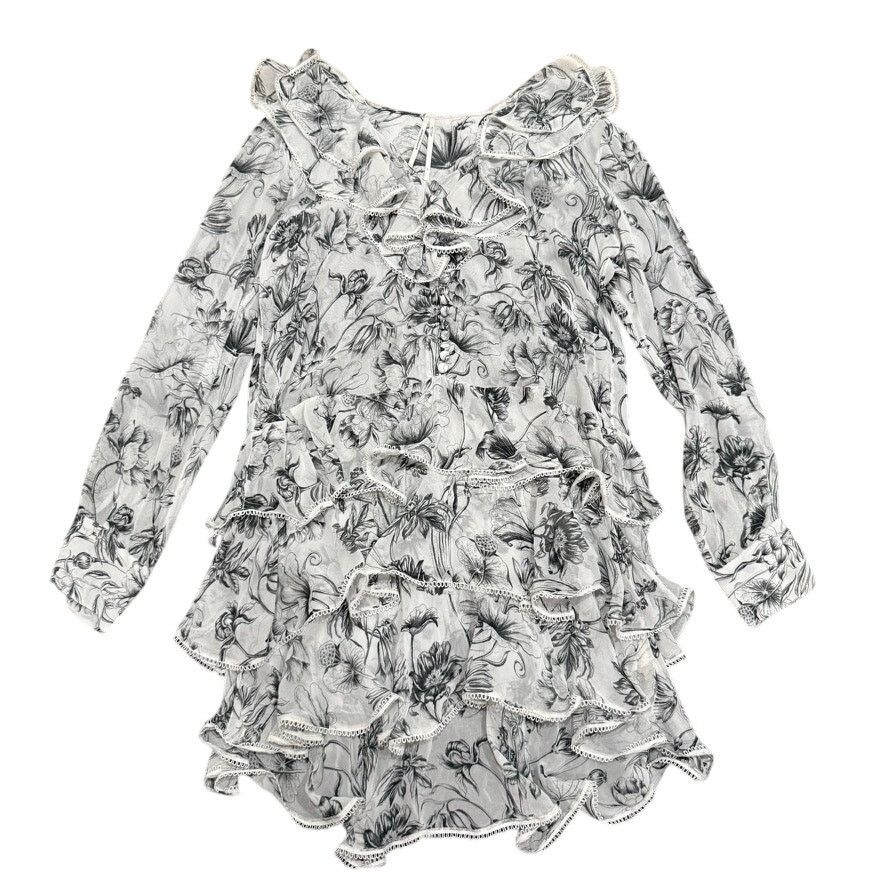 Anthropologie Anthropologie The Betsy Long-Sleeve Tiered Mini Dress Size S Size S / US 4 / IT 40 - 2 Thumbnail