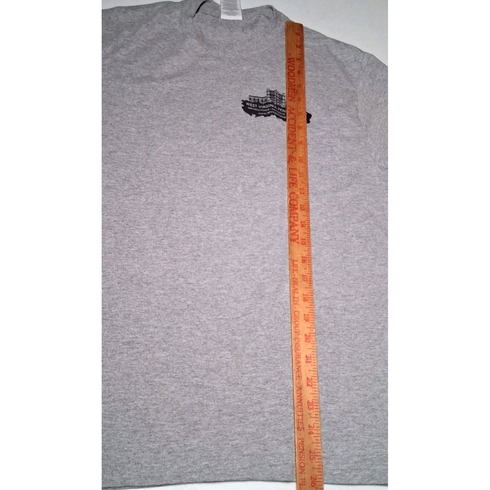 Jerzees VINTAGE Jerzees West Virginia Penitentiary Shirt M Men Gray Short Sleeve Crew Neck Graphic Jail Prison 90s 00s Size US M / EU 48-50 / 2 - 6 Thumbnail