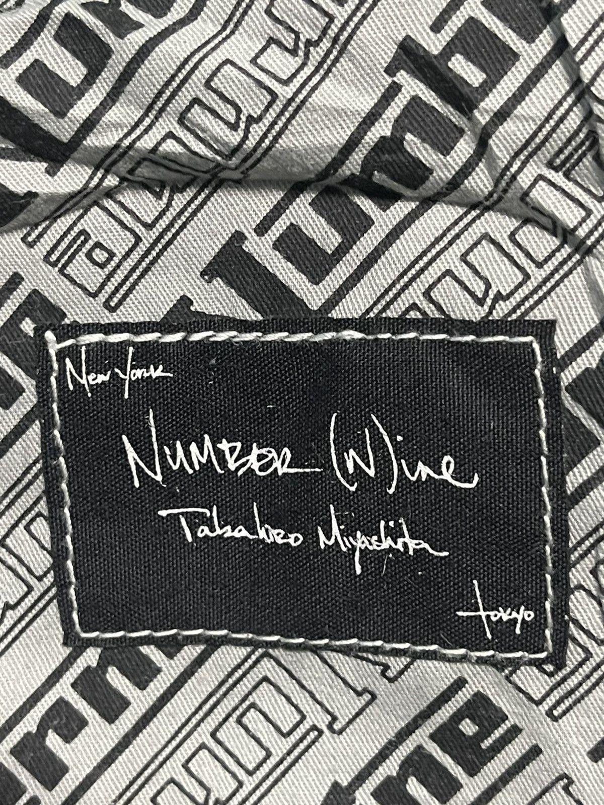 Number (N)ine Number Nine Pant Black Size US 31 - 8 Thumbnail