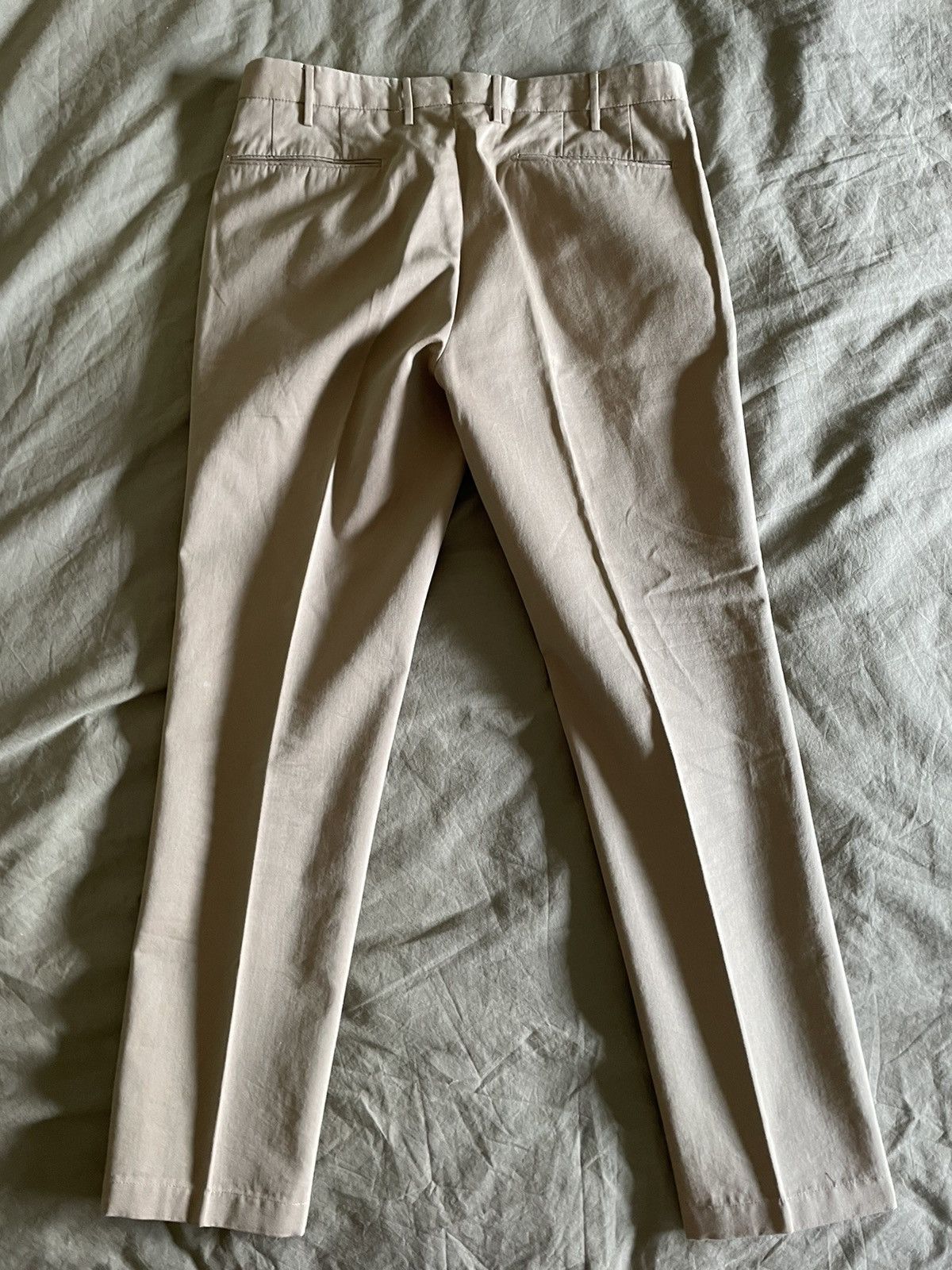 Incotex Men’s INCOTEX Slim Fit KhakiTrouser Sz 48 / US 32 Size 38S - 11 Thumbnail