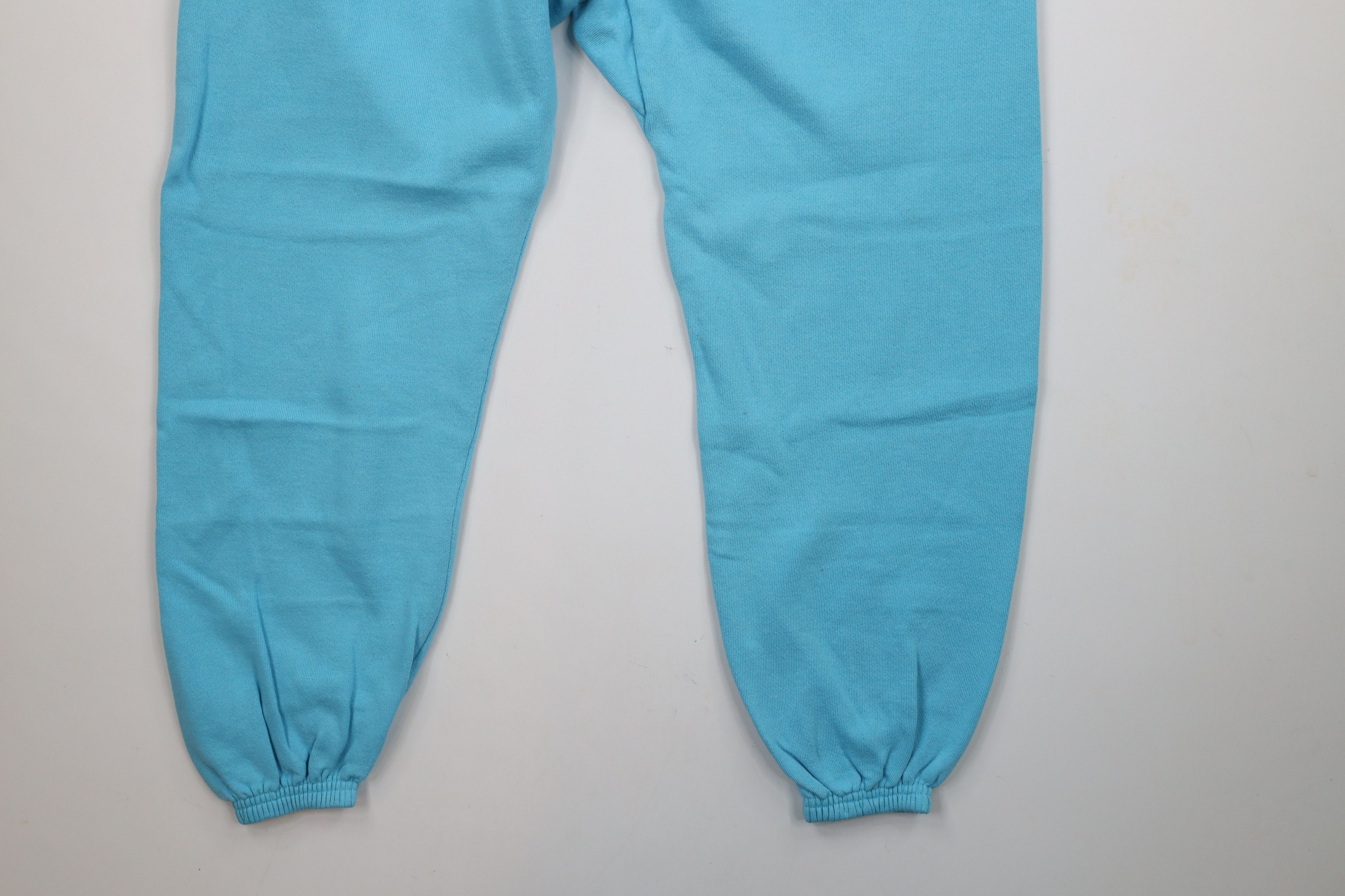 Vintage Vintage 70s 80s Streetwear Sweatpants Joggers Light Blue USA Size US 36 / EU 52 - 11 Thumbnail