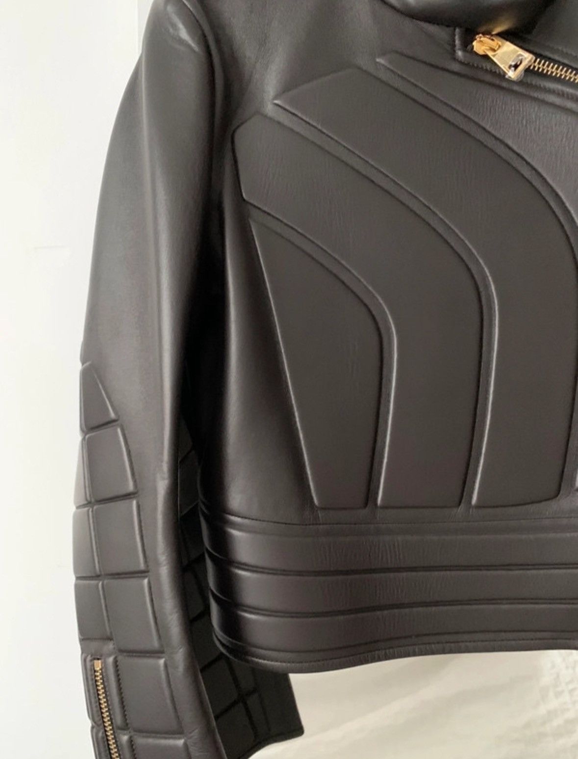 Bottega Veneta DANIEL LEE RUNWAY MOTO LEATHER JACKET Size S / US 4 / IT 40 - 6 Thumbnail