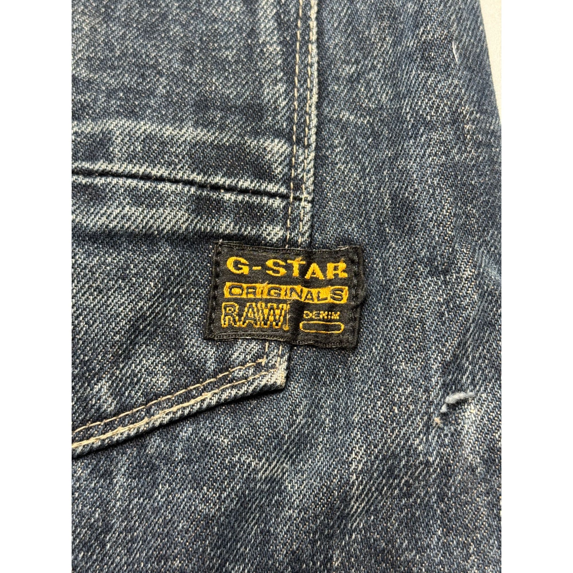 G-Star G-Star Vintage Denim Cargo Pants (Y1158) Size US 29 - 15 Thumbnail