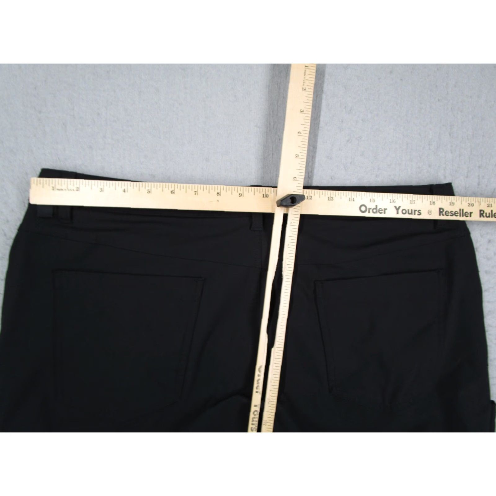 Lululemon Lululemon Mens Pants 38 Black ABC Classic 5 Pocket Stretch Chino Tapered Zip Fly Front Pockets Travel Golf Office Mens Size US 38 / EU 54 - 7 Thumbnail