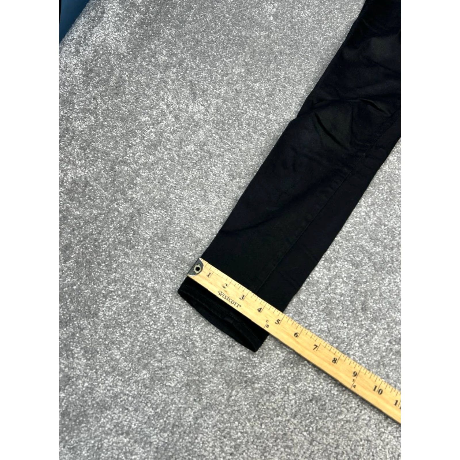 Madewell Madewell 10 Inch High Riser Skinny Jeans Womens 26 Black Cotton Stretch 26x28 Jeans Size 26" / US 2 / IT 38 - 6 Thumbnail