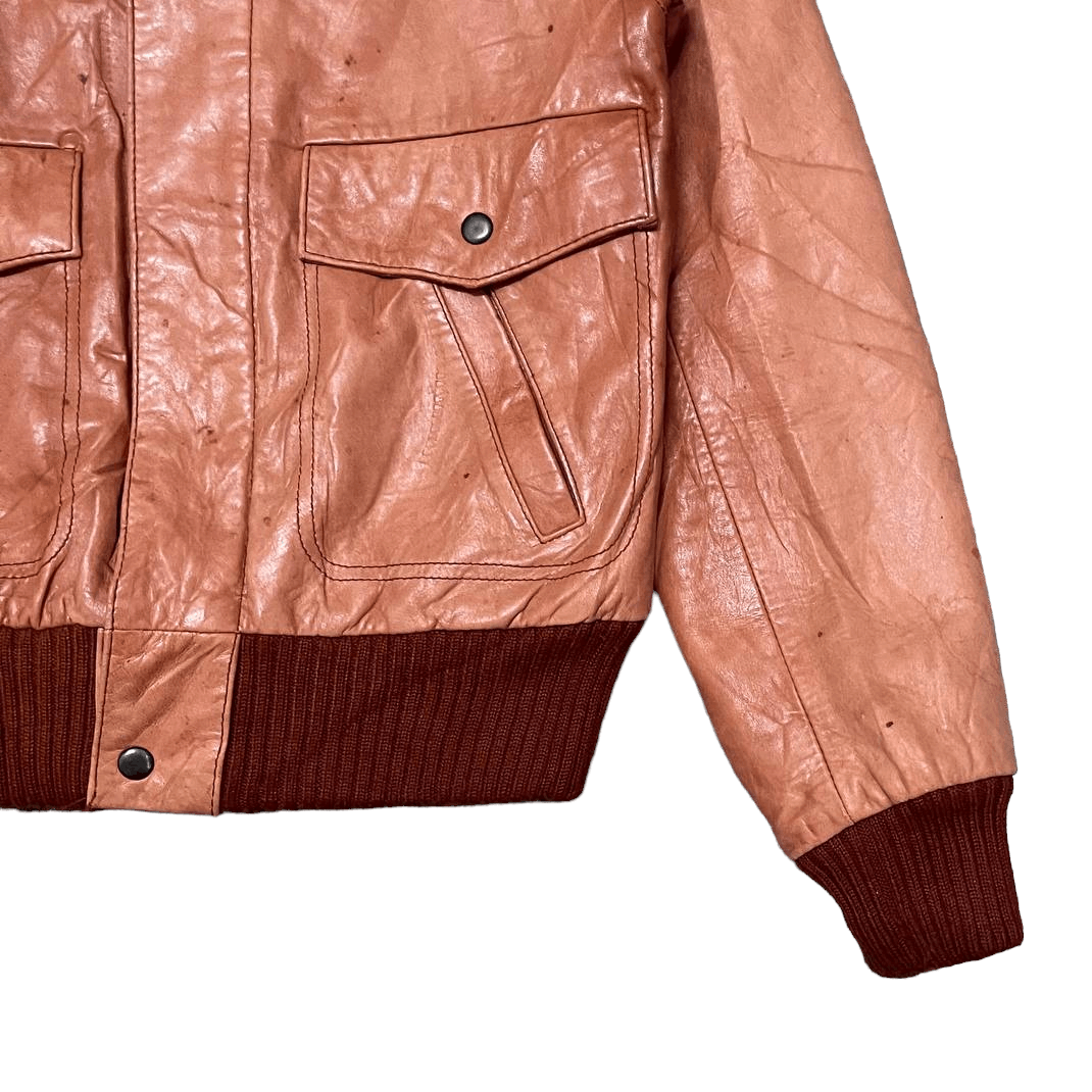 Japanese Brand Vintage Leather Jacket Size US S / EU 44-46 / 1 - 4 Thumbnail