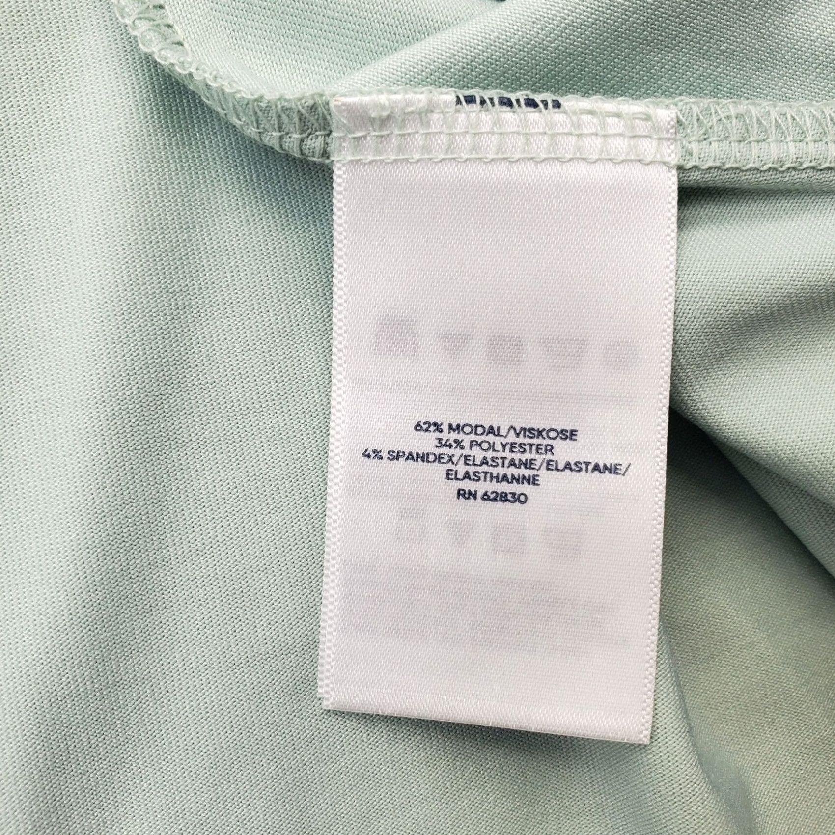 Lands' End Lands' End Fit & Flare Dress Small Mint Green Sleeveless Side Ruched Women Size S / US 4 / IT 40 - 4 Thumbnail