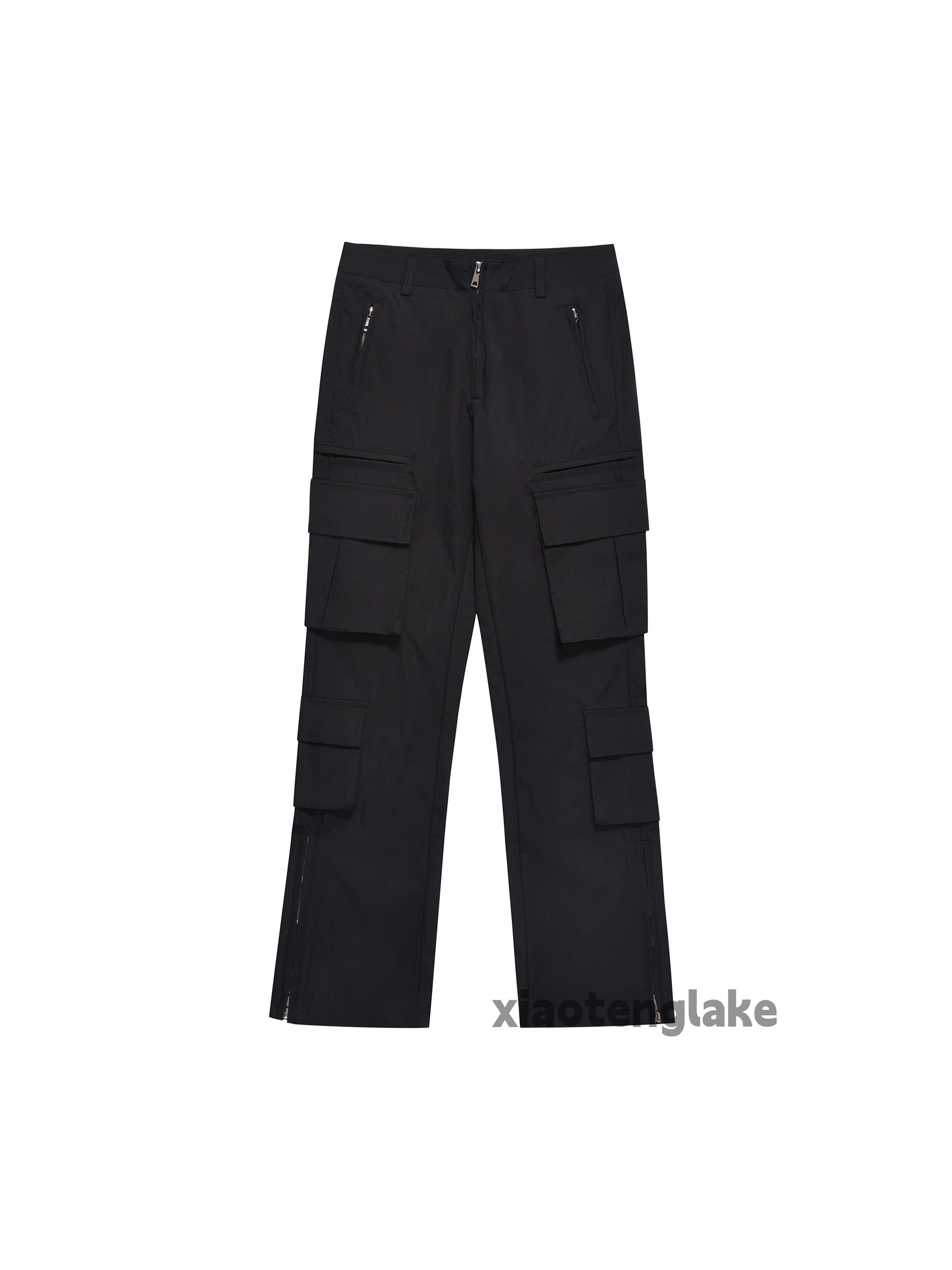 Designer × Japanese Brand × Vintage utility zipper punk flared yuppie bootcut flared pants Size US 30 / EU 46 - 5 Thumbnail