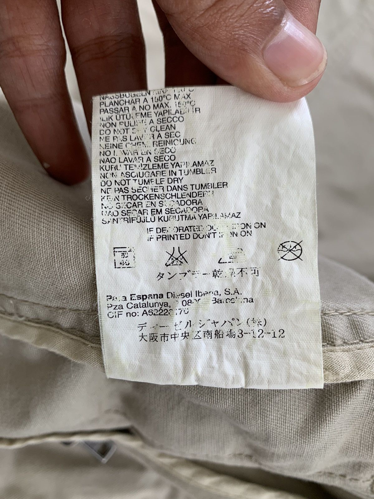 Diesel Diesel Cargo Pockets Outdoor Jacket Size US M / EU 48-50 / 2 - 21 Thumbnail