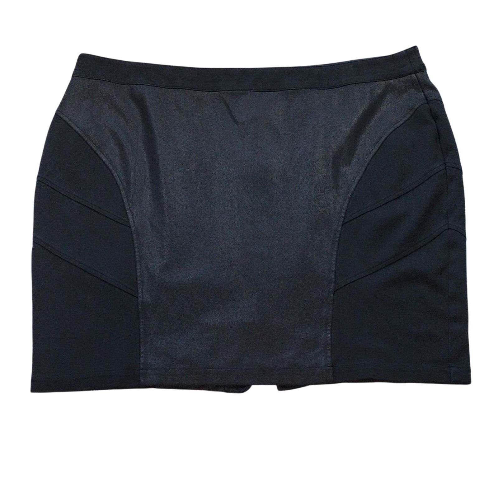 Other Lane Bryant Black Retro Business Stretchy Plus Size Skirt Size 28" / US 6 / IT 42 - 1 Thumbnail