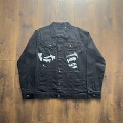 Playboi Carti Black Denim Jacket | Grailed