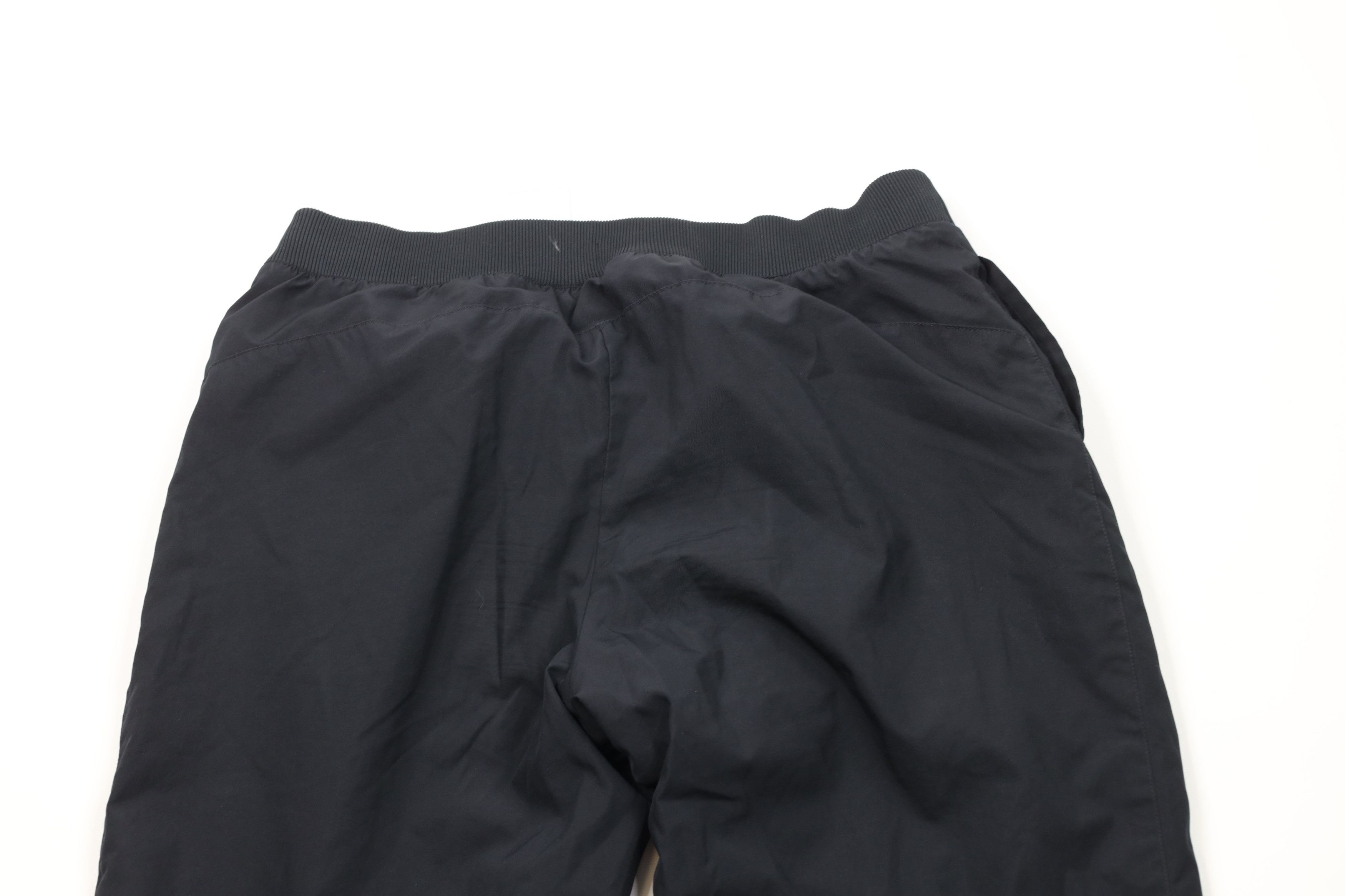 Nike Vintage Y2K Nike Mini Swoosh Lined Wide Leg Pants Black Size 32" / US 10 / IT 46 - 13 Thumbnail