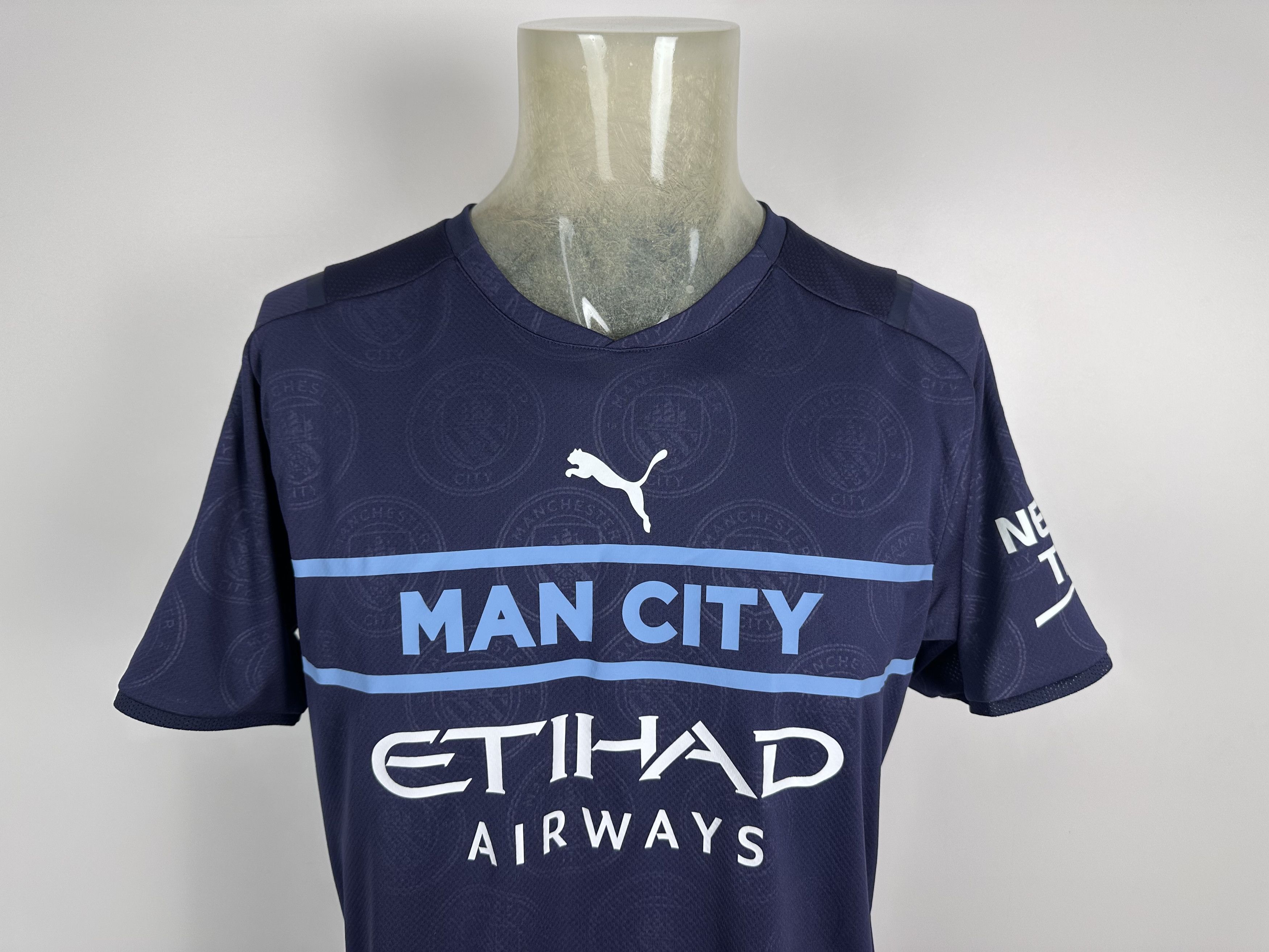 Puma MANCHESTER CITY 2021 SOCCER SHIRT JERSEY Puma #11 ZINCHENKO Size US L / EU 52-54 / 3 - 5 Thumbnail