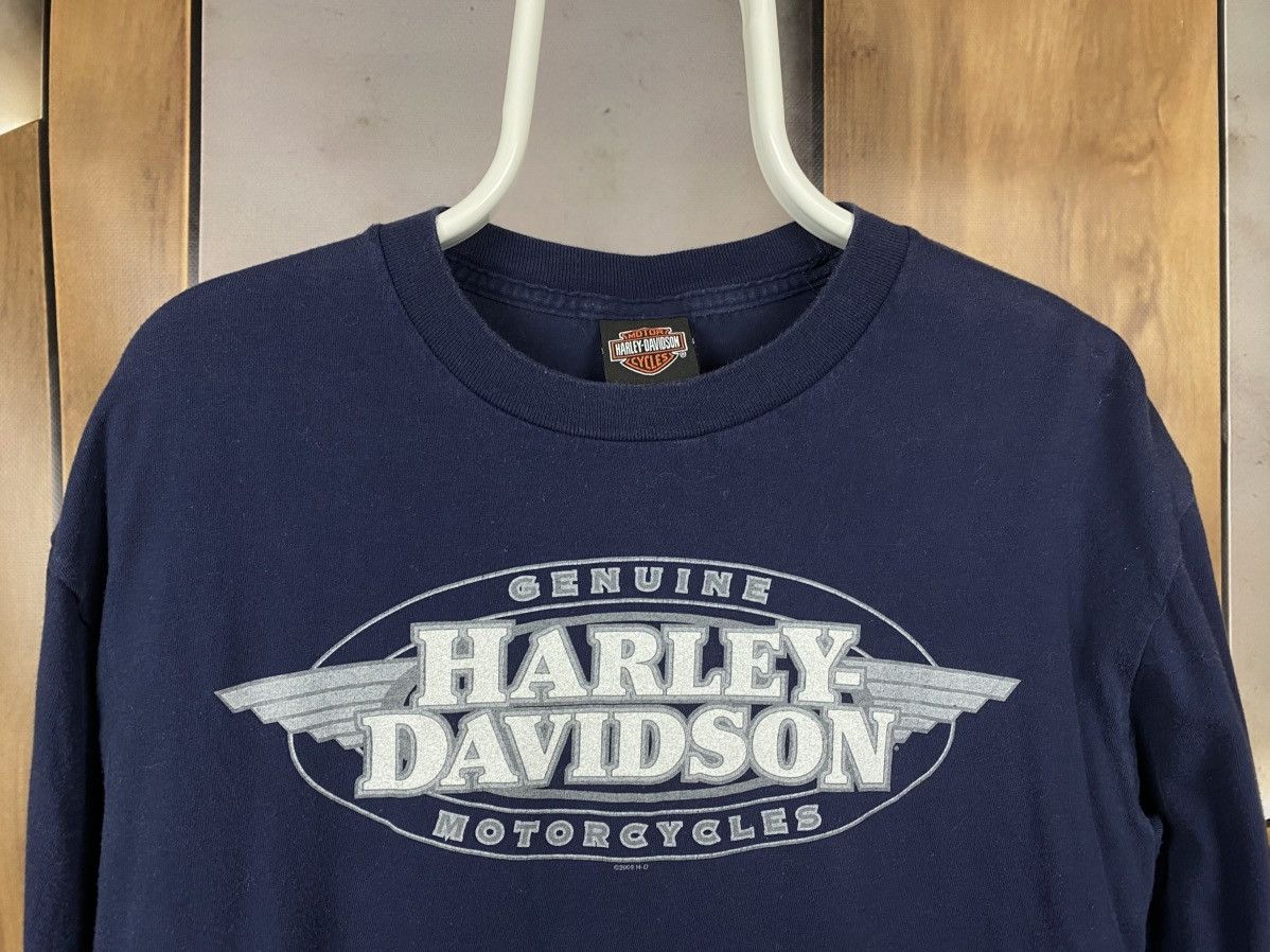 Harley Davidson 🔥Vintage 00s Sweatshirt Long Sleeve Harley Davidson America🔥 Size US L / EU 52-54 / 3 - 10 Thumbnail