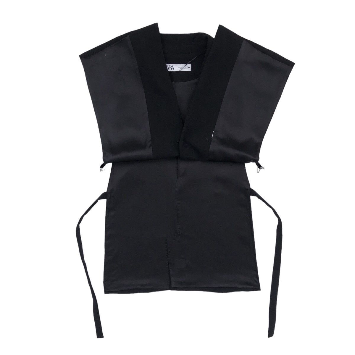 Zara Zara Open Side Long Vest Designed Blazer Vest Jacket Size M / US 6-8 / IT 42-44 - 8 Thumbnail
