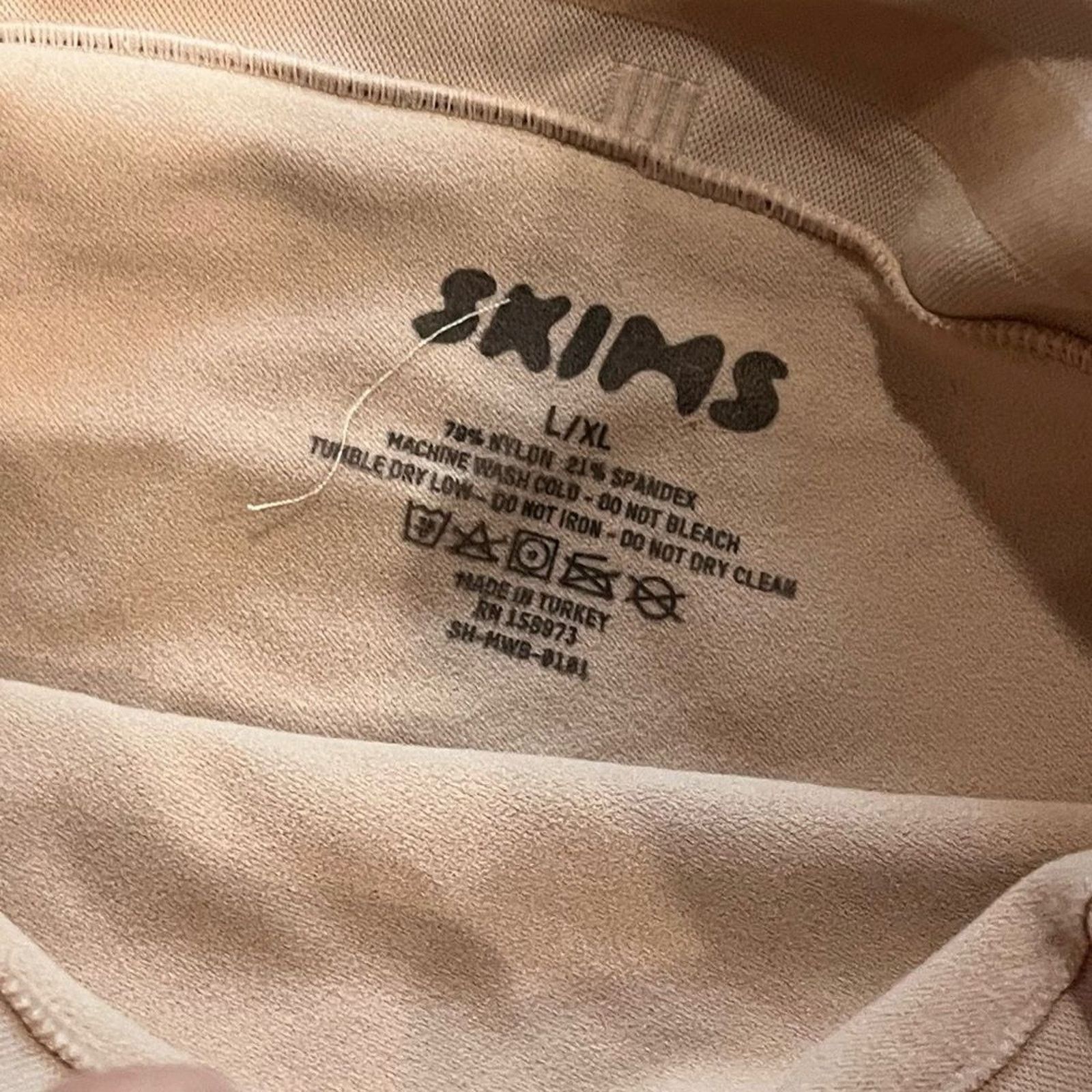 SKIMS NWOT Skims Sculpting Mid Waist Brief Ochre - Size L/XL Size ONE SIZE - 2 Thumbnail