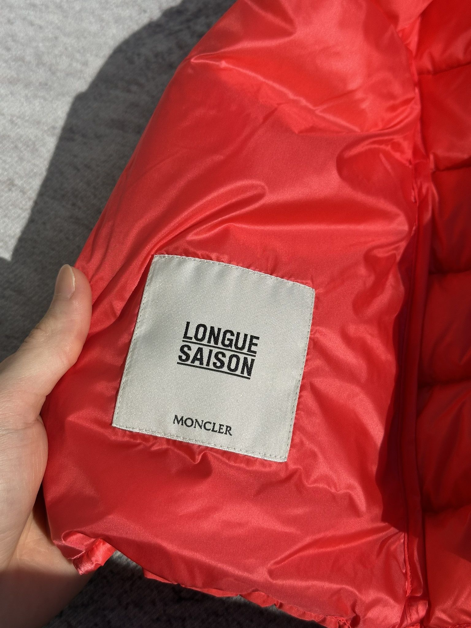 Moncler Moncler Vest Sleeveless Jacket Coral Pink Patch Logo Size S / US 4 / IT 40 - 9 Thumbnail