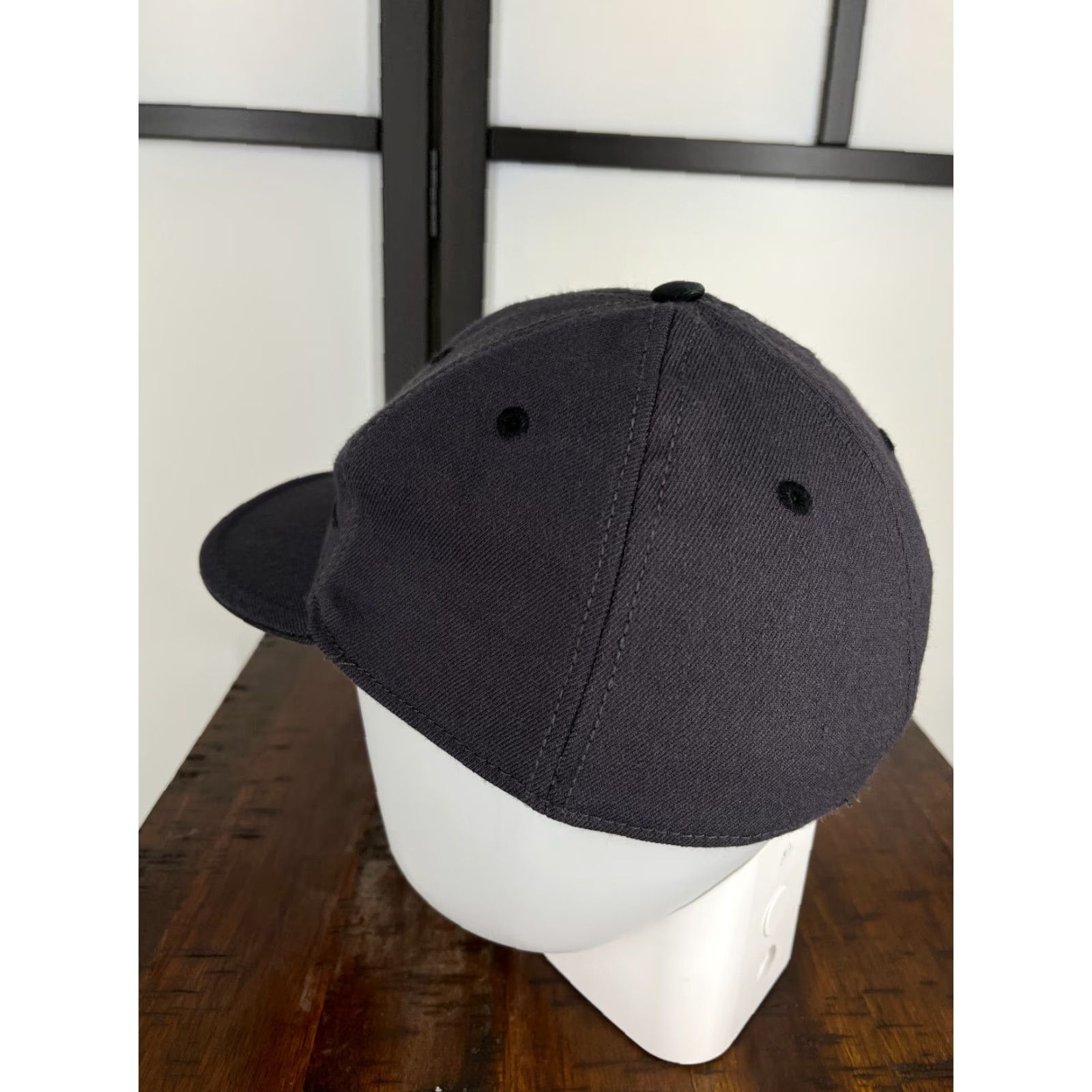 Oakley Oakley Hat Cap Fitted Adult Medium Black A-Flex Wool Acrylic Blend Stretch hat Size ONE SIZE - 5 Thumbnail