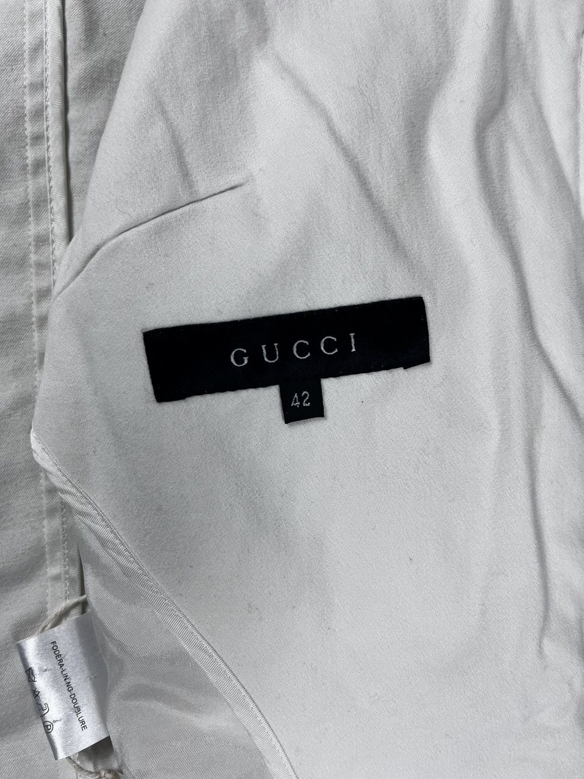 Gucci Gucci - Tom Ford SS03 Military Blazer Size 42R - 6 Thumbnail