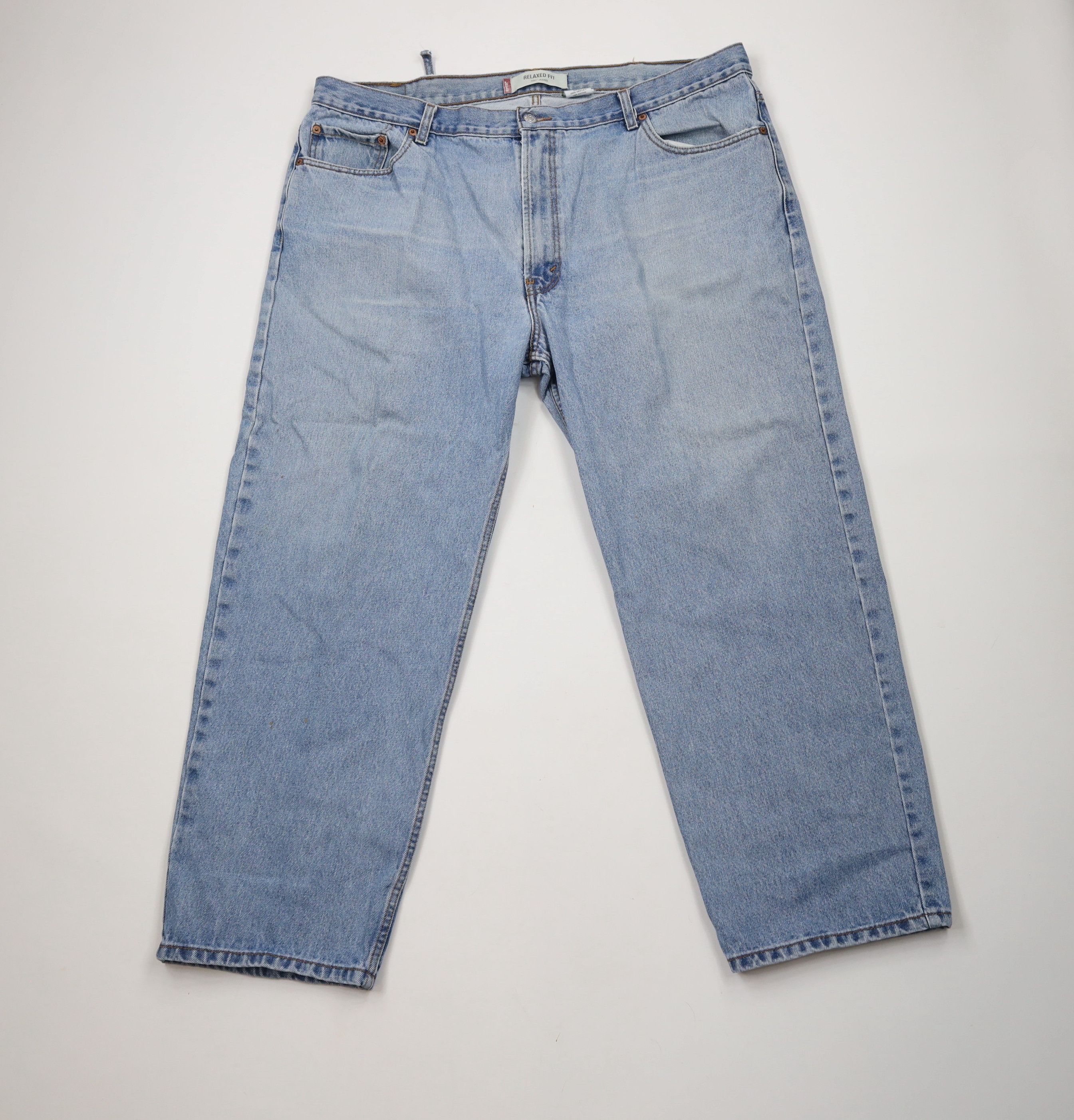 Levi's × Vintage Vintage Y2K 2004 Levis 550 Relaxed Fit Denim Jeans Blue Size US 44 / EU 60 - 1 Thumbnail