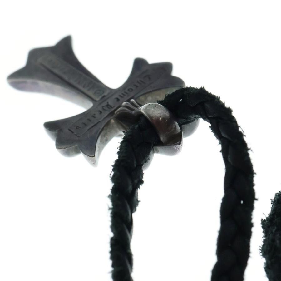 Chrome Hearts Chrome Hearts CH Cross Leather Braid PENDANT Necklace Size ONE SIZE - 5 Thumbnail