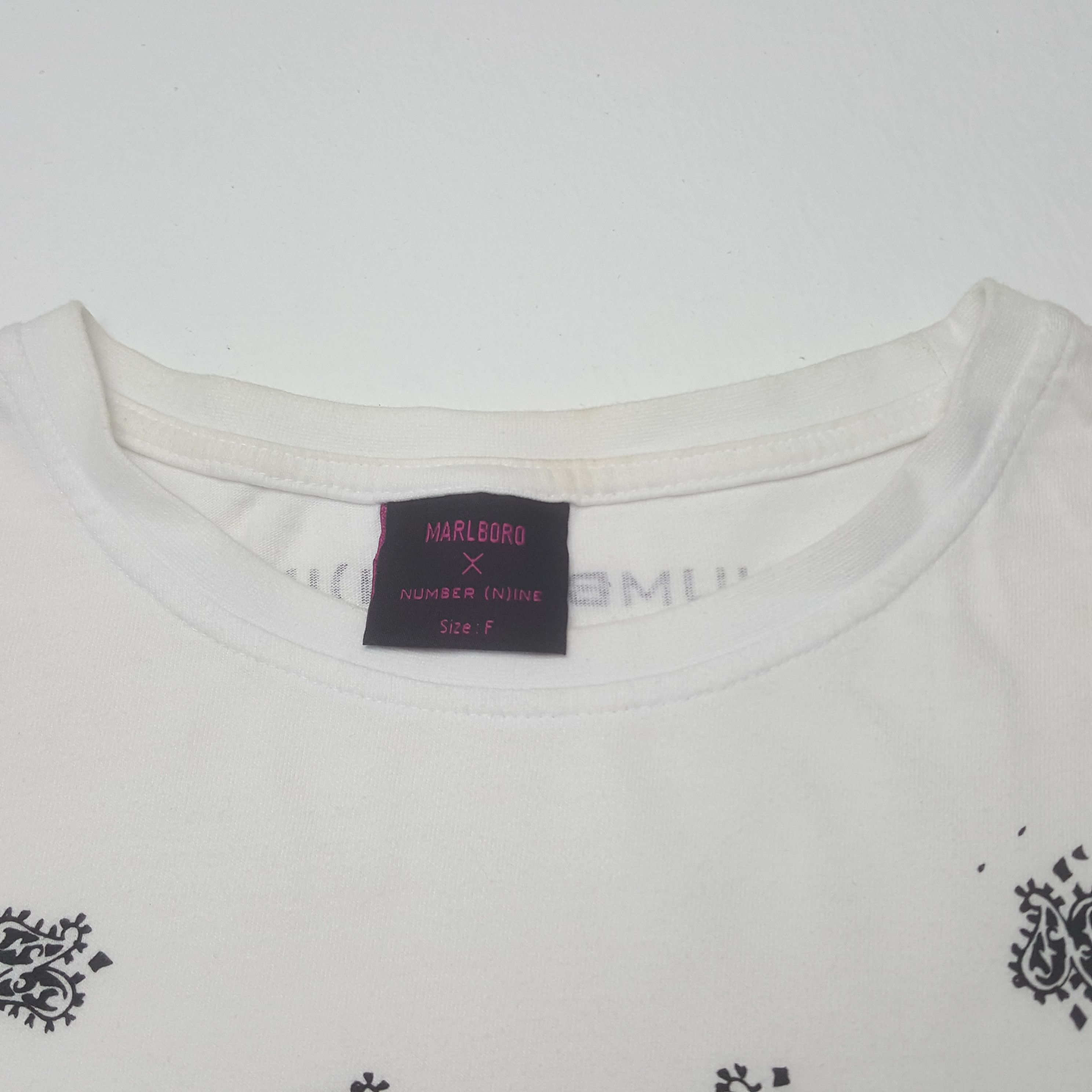 Marlboro × Number (N)ine × Vintage Vintage Number (N)ine Design Tshirt Size US M / EU 48-50 / 2 - 5 Thumbnail