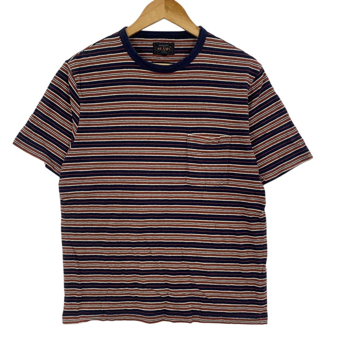 Beams Plus BEAMS PLUS JAPAN Shibuya Collection Striped Tee Shirt Top Size US M / EU 48-50 / 2 - 5 Thumbnail