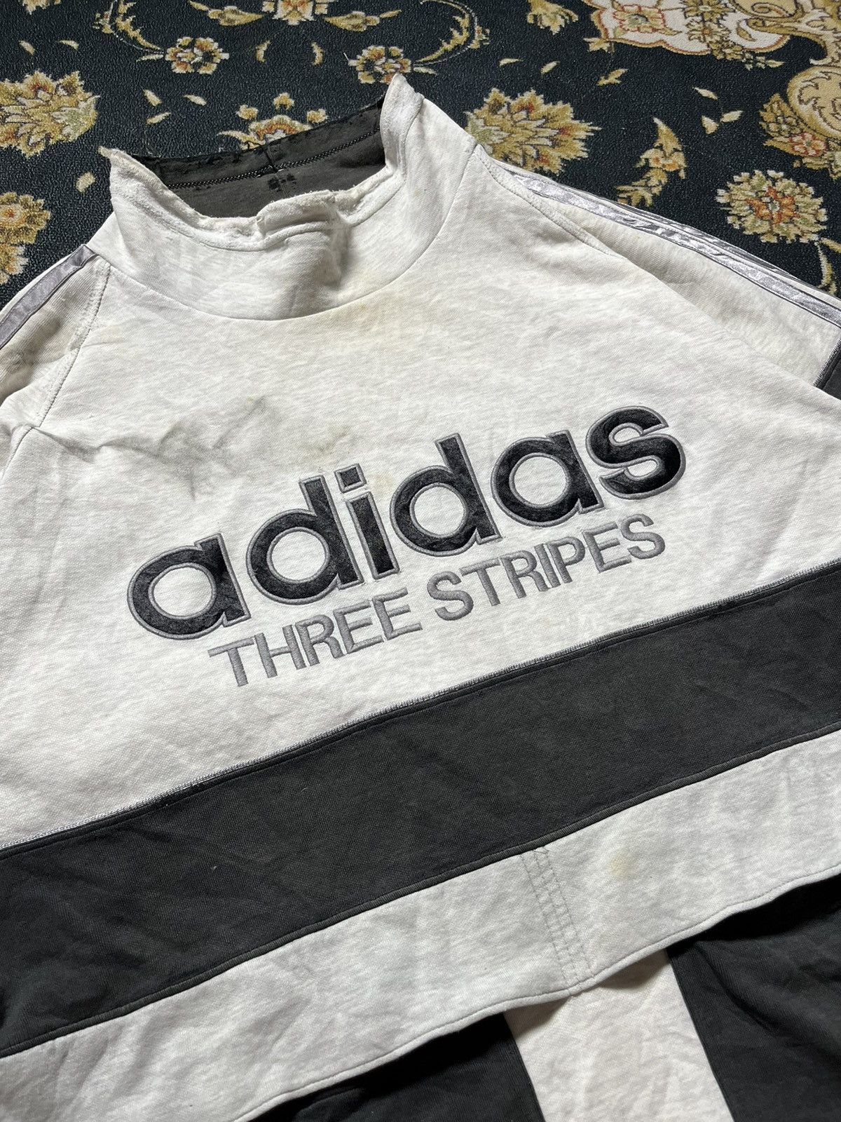 Adidas × Japanese Brand × Vintage 🔥RARE Vintage Adidas Trefoil Big Logo Double Pocket Sweets Size US XL / EU 56 / 4 - 3 Thumbnail