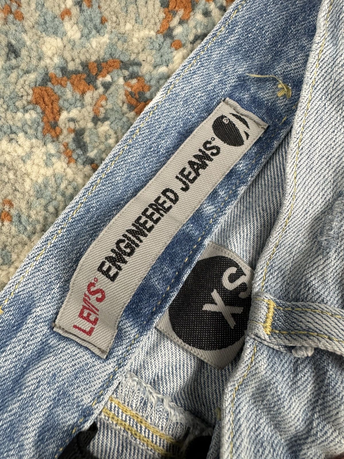 Levi's Vintage 2000s Levis Engineered jeans twisted shorts washed Size US 28 / EU 44 - 17 Thumbnail