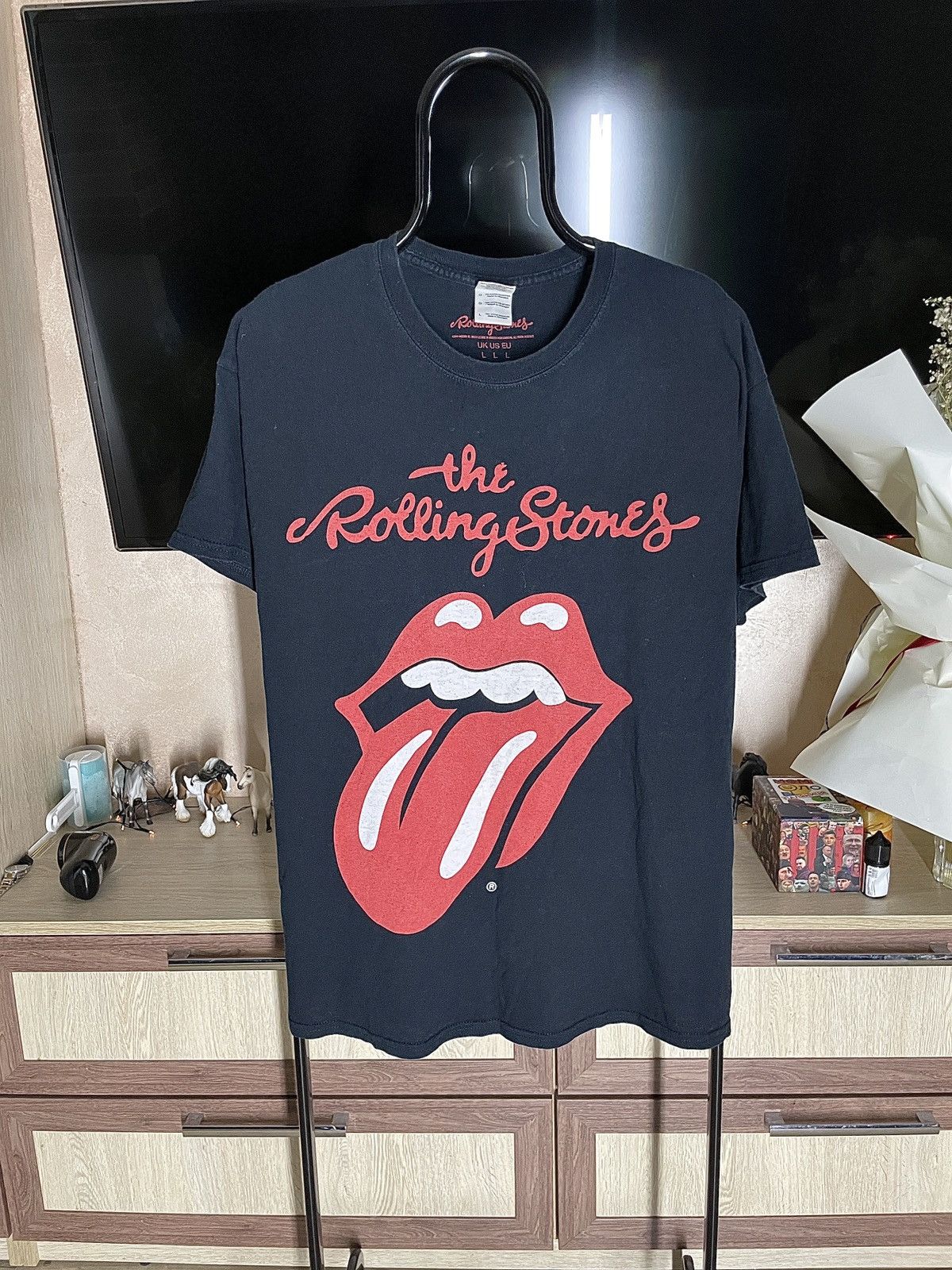 The Rolling Stones × Vintage Vintage Rolling Stones T shirt Size US L / EU 52-54 / 3 - 1 Thumbnail