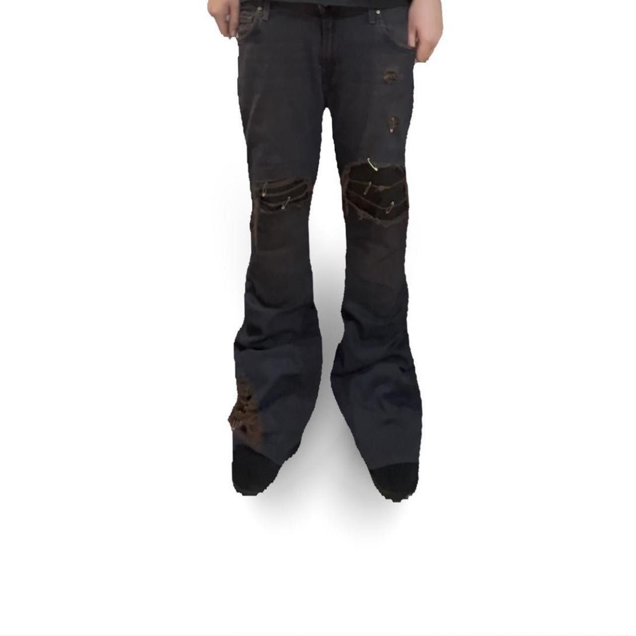Other Flared Pants in dark brown denim Size US 36 / EU 52 - 3 Thumbnail