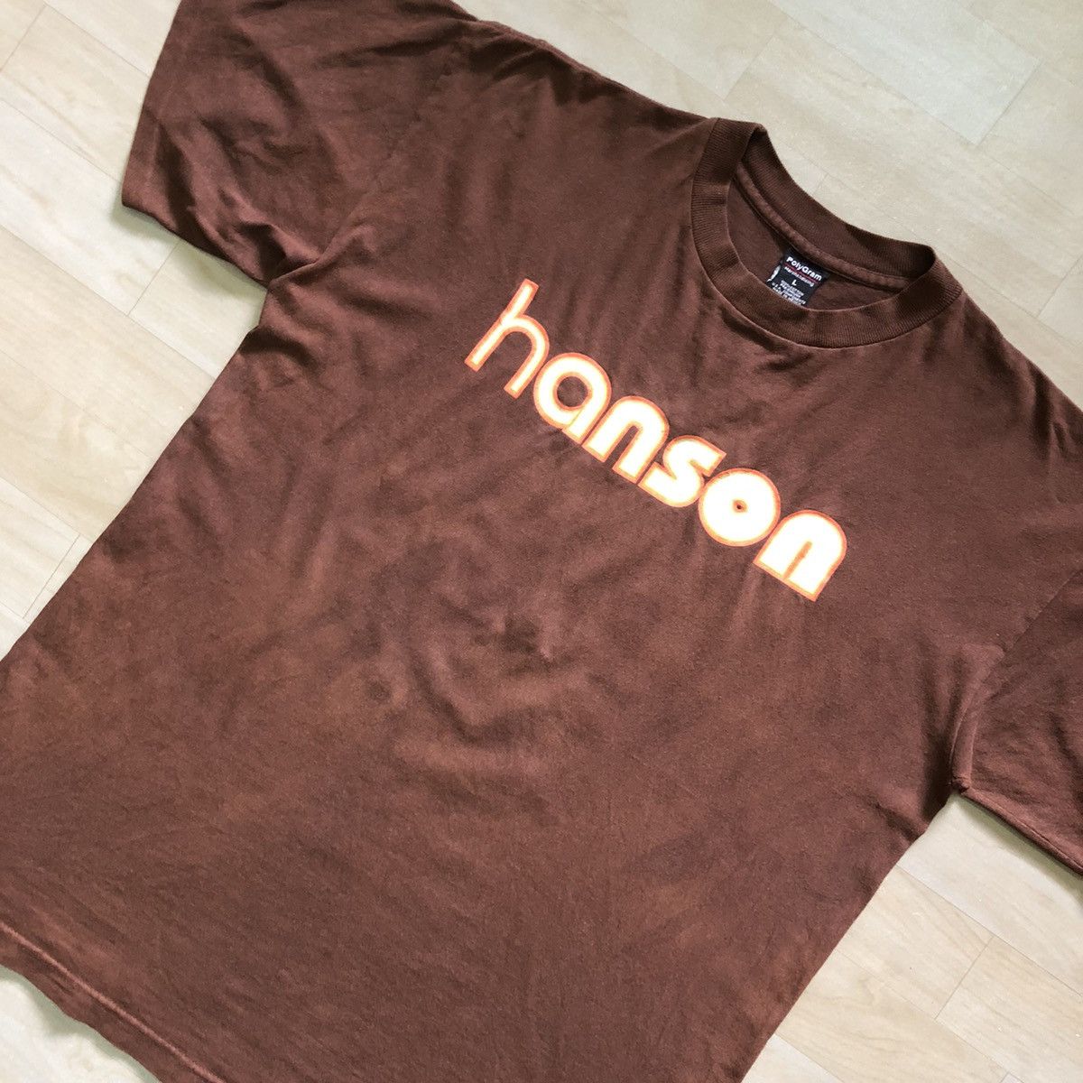 Band Tees Vintage 90s HANSON American pop rock band TShirt Size US L / EU 52-54 / 3 - 3 Thumbnail
