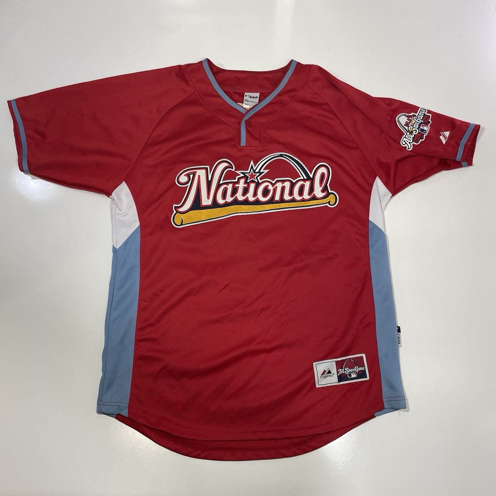 Majestic Adrian Gonzalez #23 Padres 2009 NL MLB All Star Jersey 52 Size US L / EU 52-54 / 3 - 1 Thumbnail