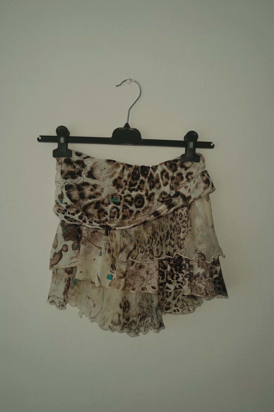Liu Jo Liu•Jo silk blend animal-print mini skirt size xs-s Size 26" / US 2 / IT 38 - 1 Thumbnail