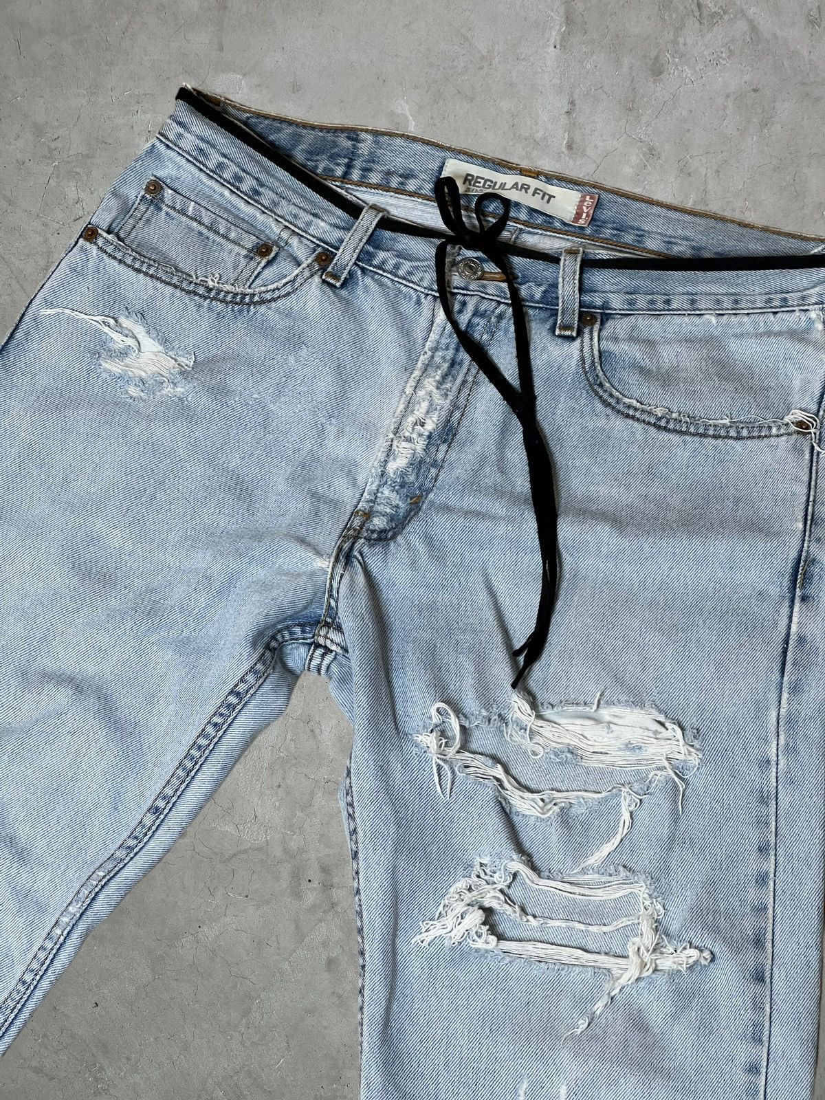 Levi's Vintage Blue Denim Levi’s Size US 33 - 6 Thumbnail