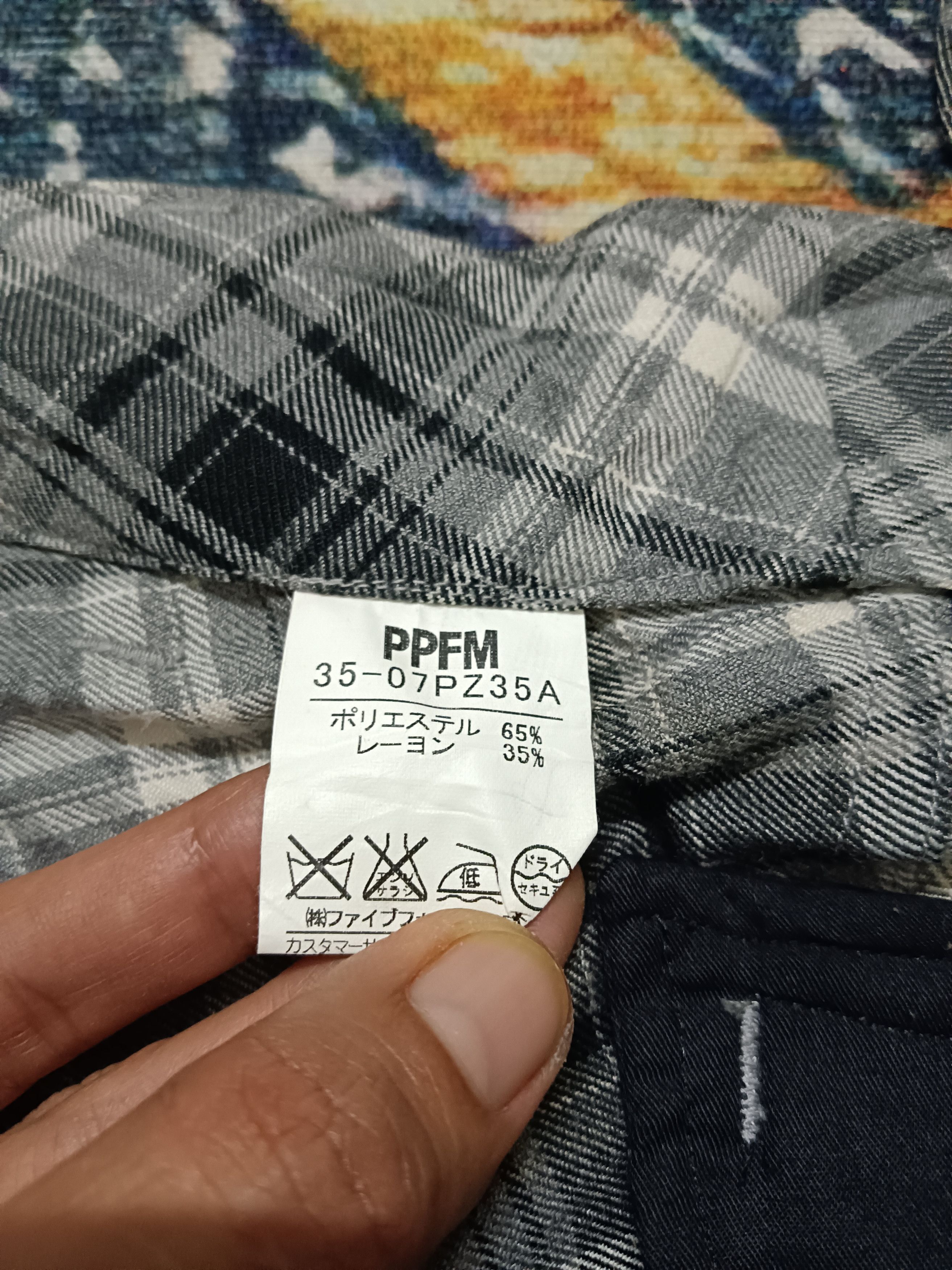 Japanese Brand PPFM Mini Skirt With Belt Size 34" / US 12 / IT 48 - 8 Thumbnail