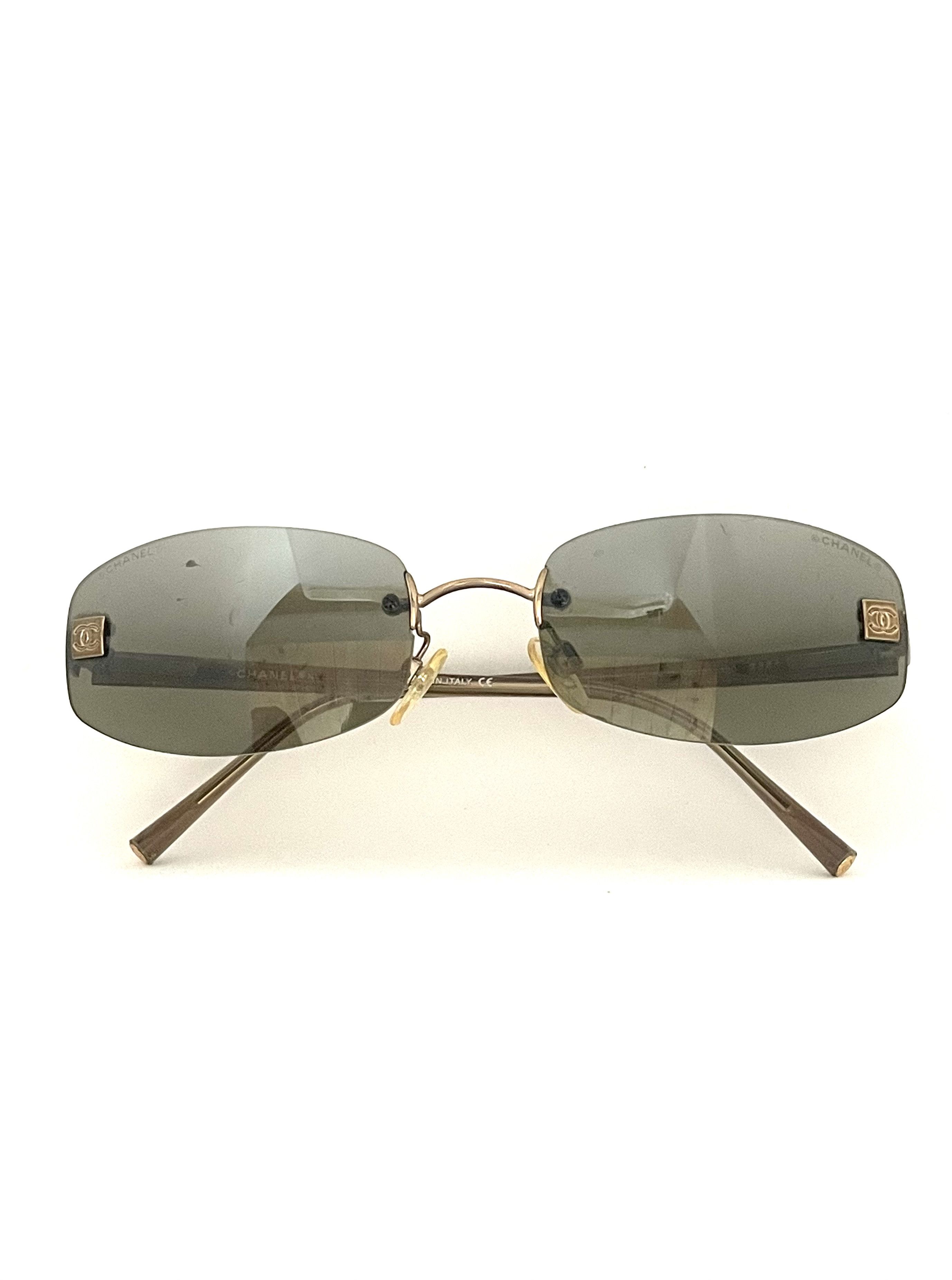 Chanel Vintage Chanel Rimless Sunglasses - Model 4067 Size ONE SIZE - 1 Thumbnail