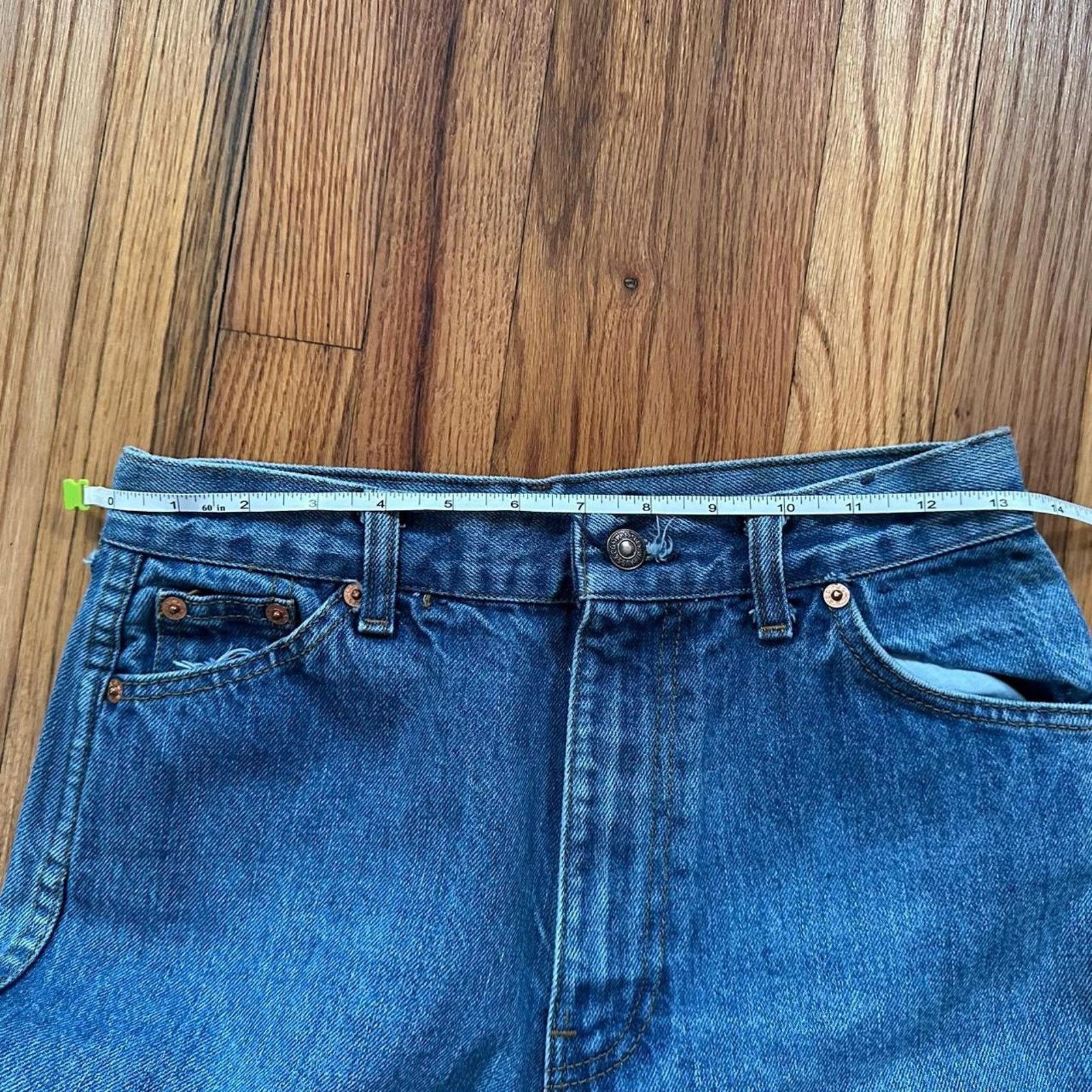 Levi's RARE Vintage Big E Levis Jeans Crazy 60s / 70s size 27" Size 27" / US 4 / IT 40 - 8 Thumbnail