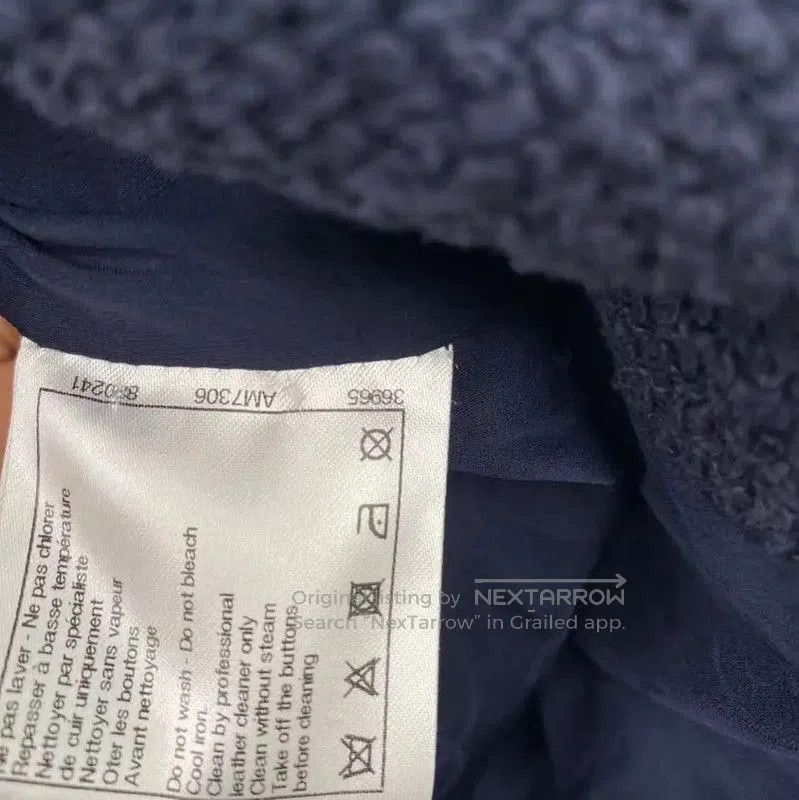 Chanel Chanel Blue Long Coat for Women . Size M / US 6-8 / IT 42-44 - 5 Thumbnail