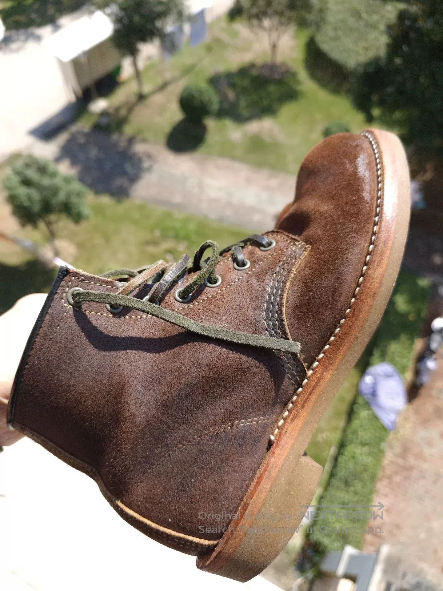 Red Wing Redwing 4618 7D Collaboration Suede Work Boots. Size US 7 / EU 40 - 5 Thumbnail