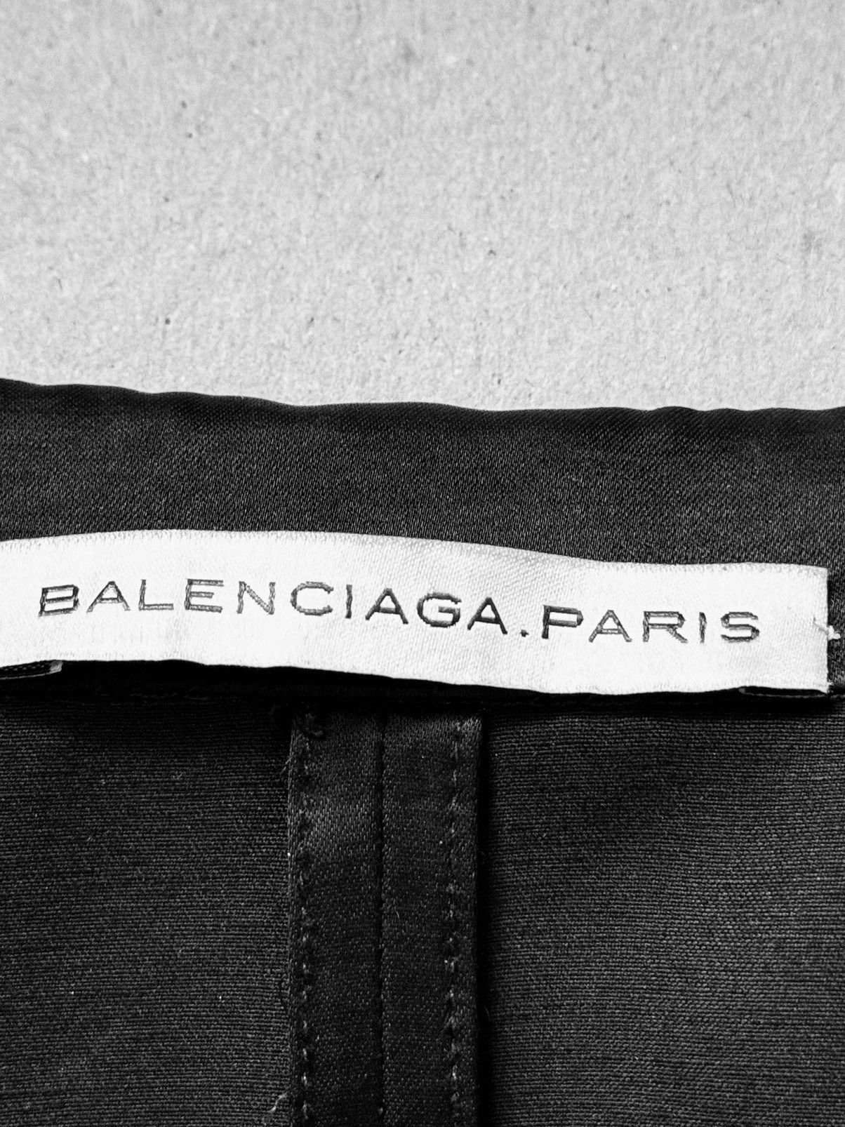 Balenciaga Balenciaga Satin Tailored jacket 2006 Size S / US 4 / IT 40 - 8 Thumbnail
