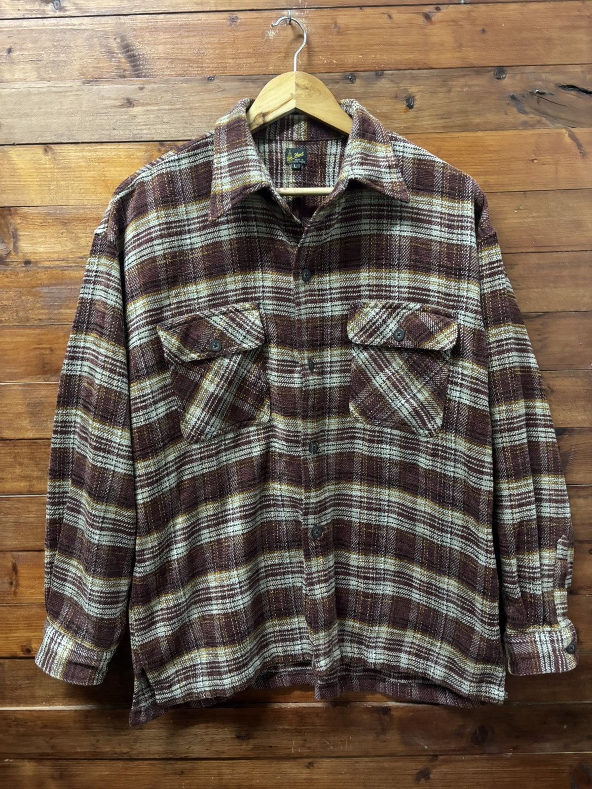 Japanese Brand Vintage tom short flannel shirt Size US L / EU 52-54 / 3 - 3 Thumbnail