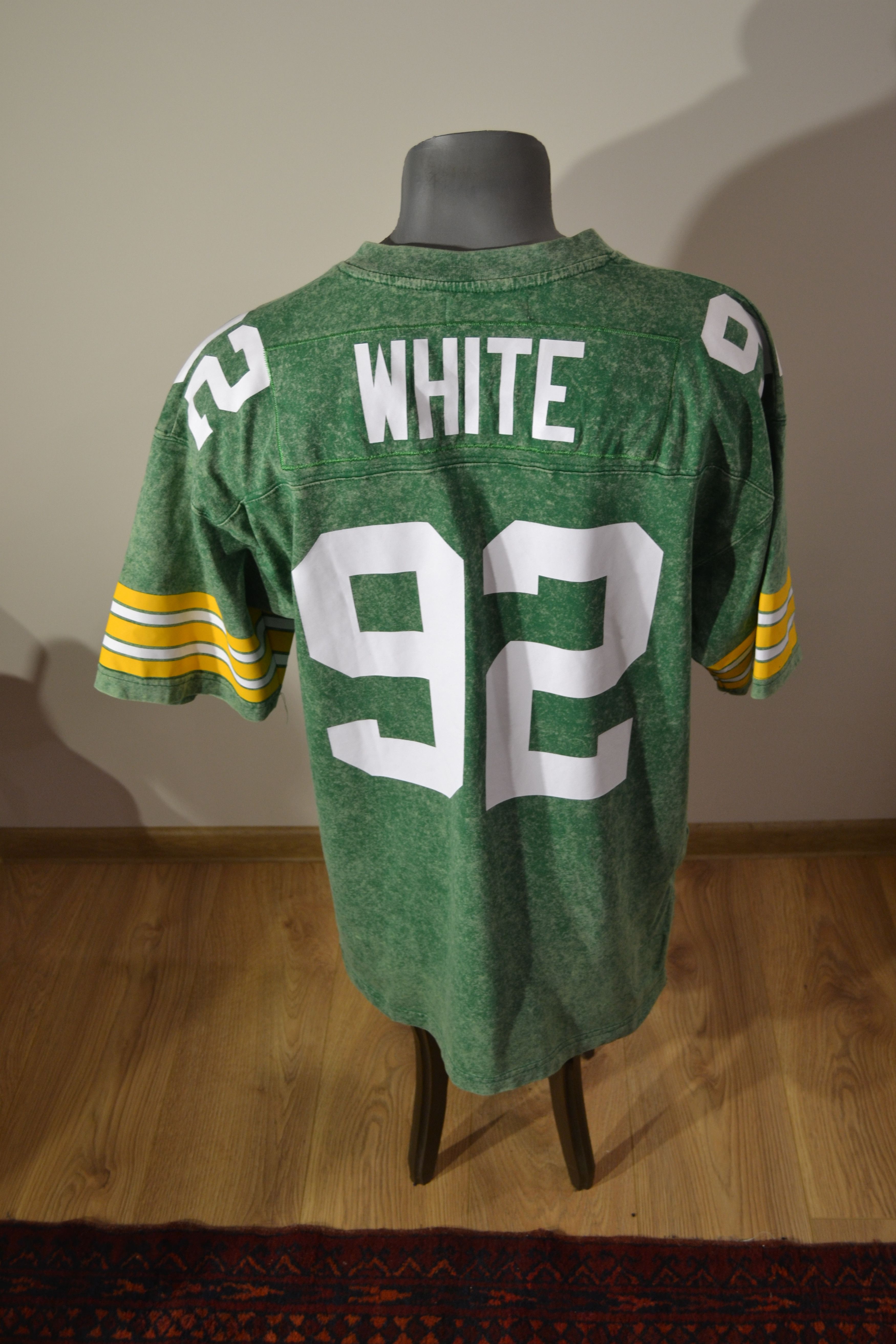 Mitchell & Ness Jersey Mitchell & Ness Green 92 Throwback | Rare NFL White Size US L / EU 52-54 / 3 - 4 Thumbnail