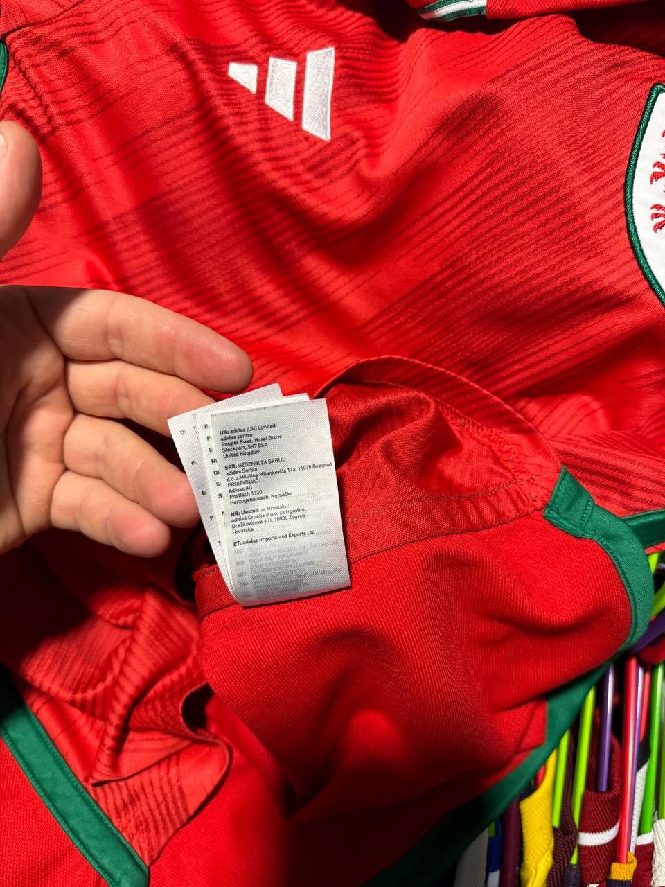Adidas Wales National Team 2022 Adidas Soccer Jersey Size US XS / EU 42 / 0 - 13 Thumbnail