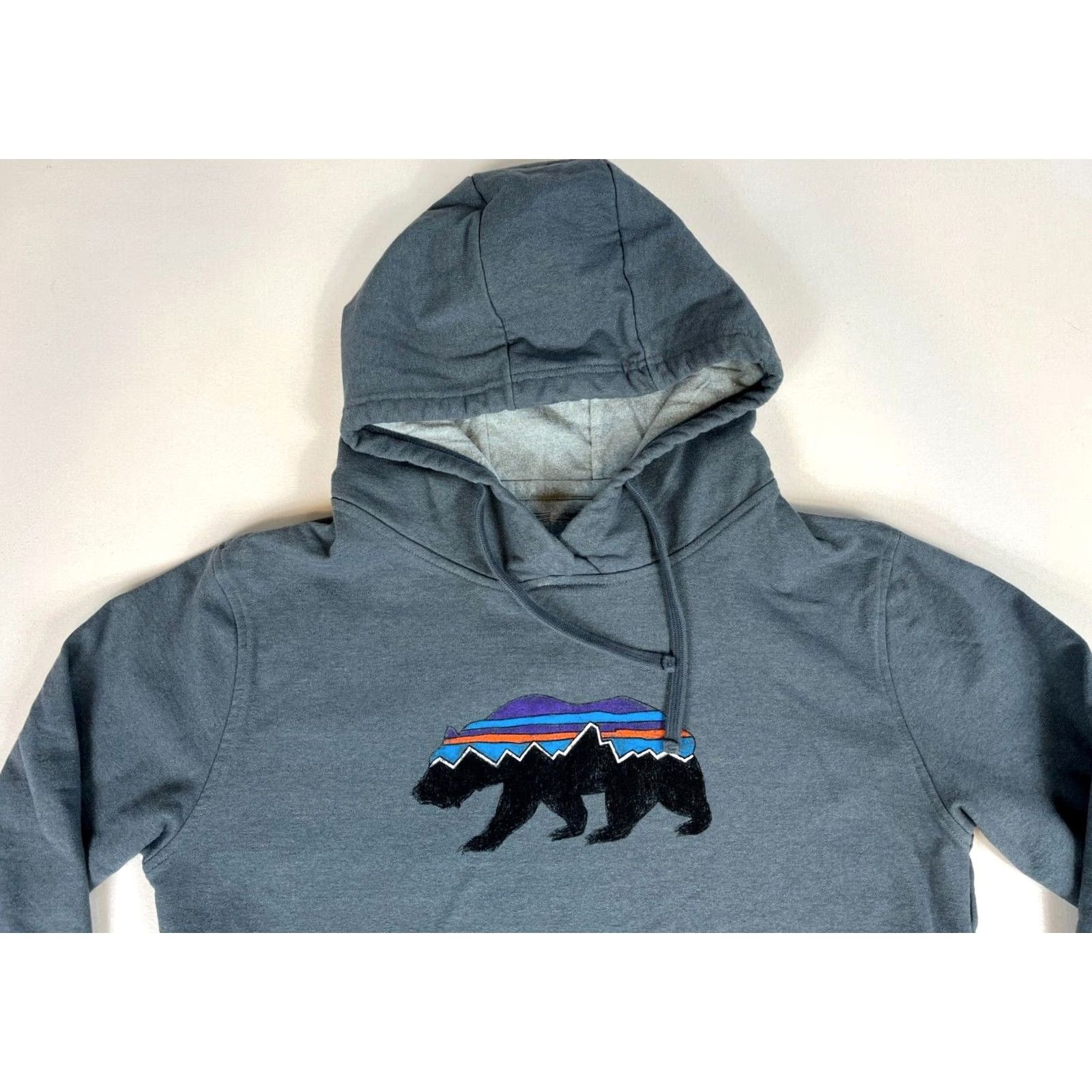 Patagonia Patagonia Women's Fitz Roy Bear Uprisal Hoody 39556 M Blue Logo Hooded Pullover Modern Outdoor Hiking Activewear Shirt? Size M / US 6-8 / IT 42-44 - 5 Thumbnail