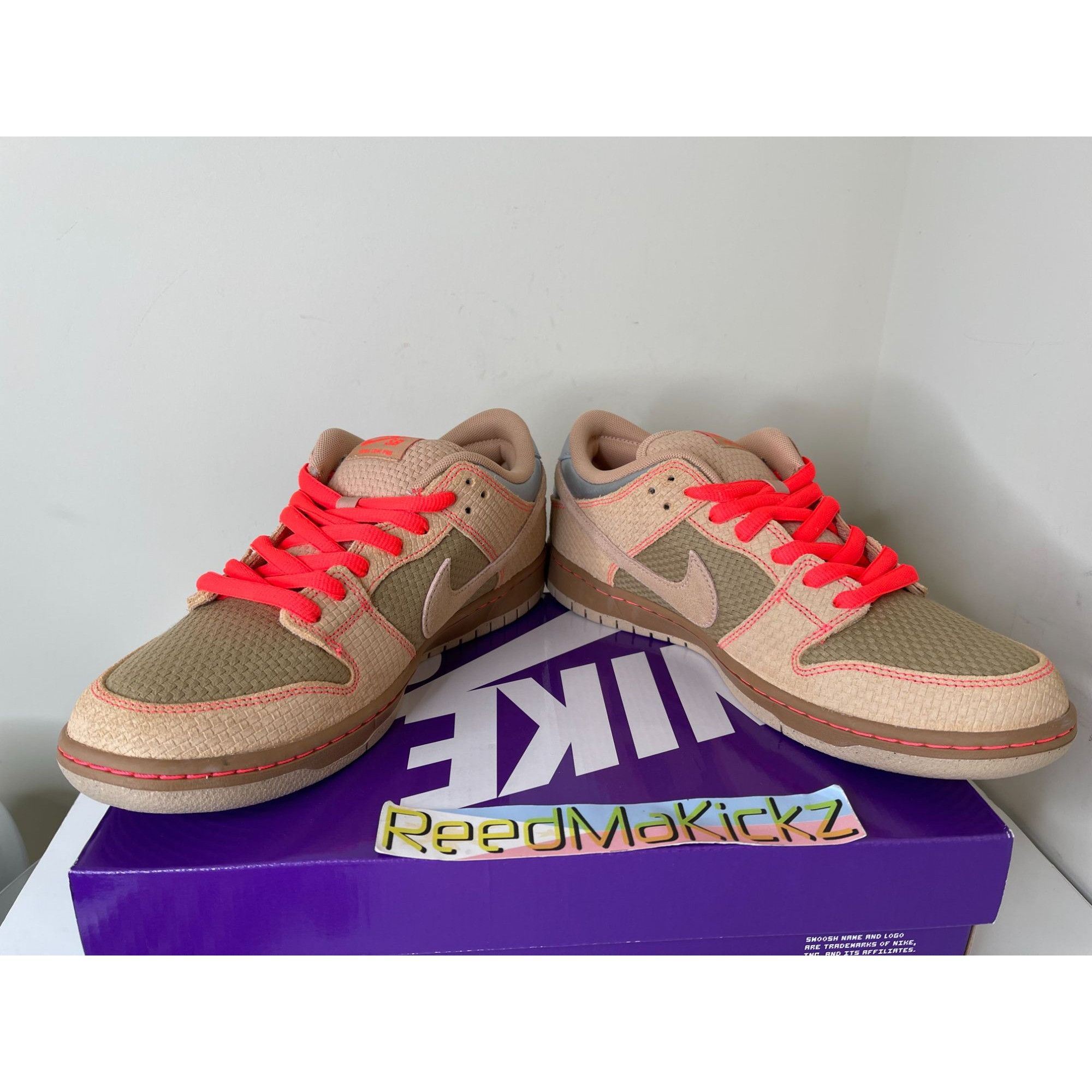 Nike Nike SB Dunk Low Pro Som Tum Canvas Mens 12us Size US 12 / EU 45 - 4 Thumbnail