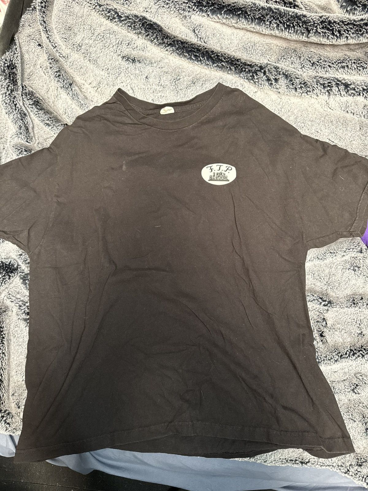 Fuck The Population Ftp fuck the world tee Size US XXL / EU 58 / 5 - 1 Thumbnail