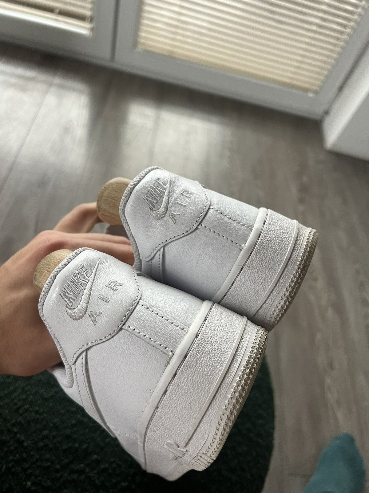 Nike Nike Air Force 1 Triple White AR Leather Sneakers Size US 9 / EU 42 - 12 Thumbnail